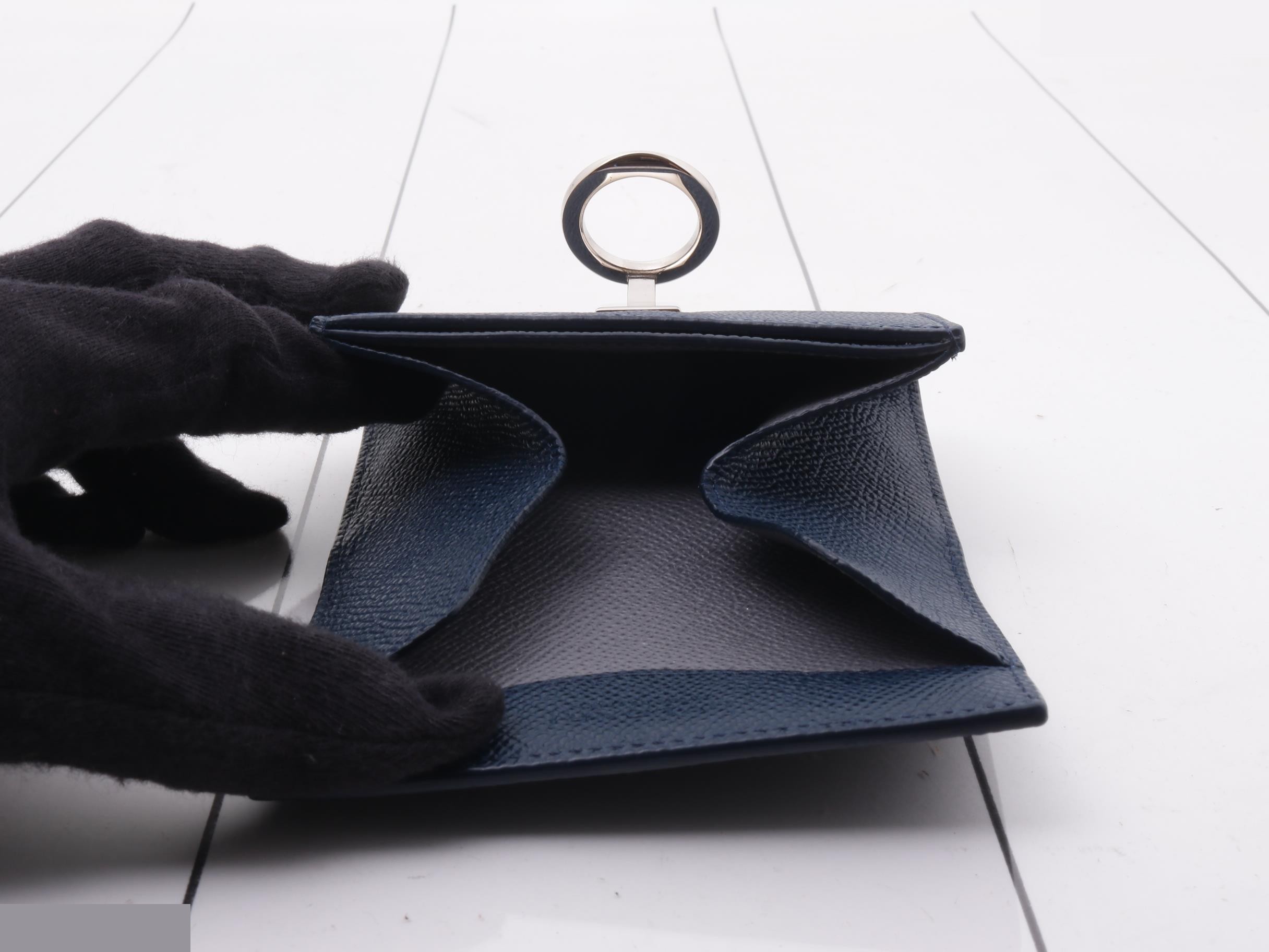 coin case, navy — view 4