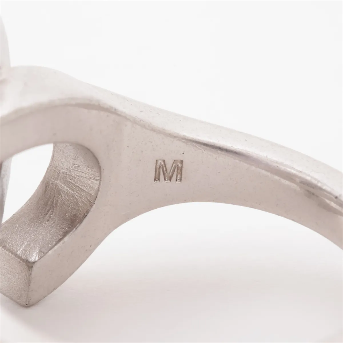 CD logo ring, 925 silver. Shows signs of wear, — view 3