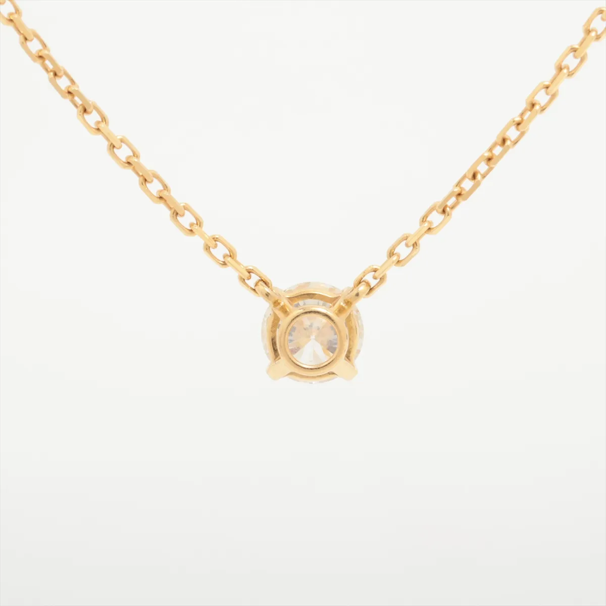 1895 Diamond Necklace, 750 (Yellow Gold), 2.1g, IGJ541, GIA No. 6312806071 — view 2