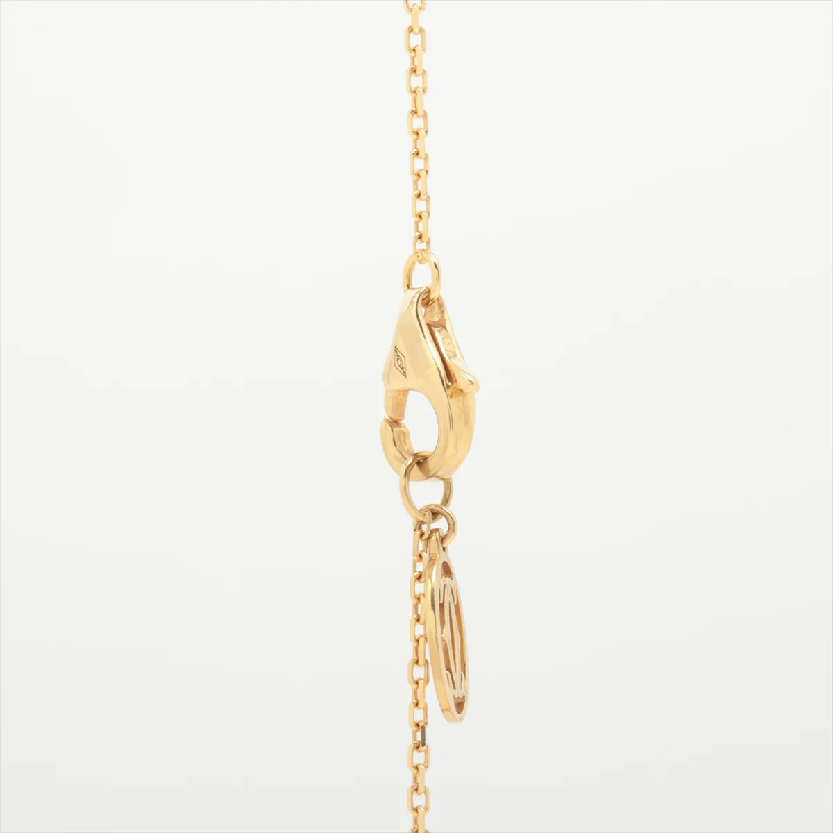 1895 Diamond Necklace, 750 (Yellow Gold), 2.1g, IGJ541, GIA No. 6312806071 — view 3