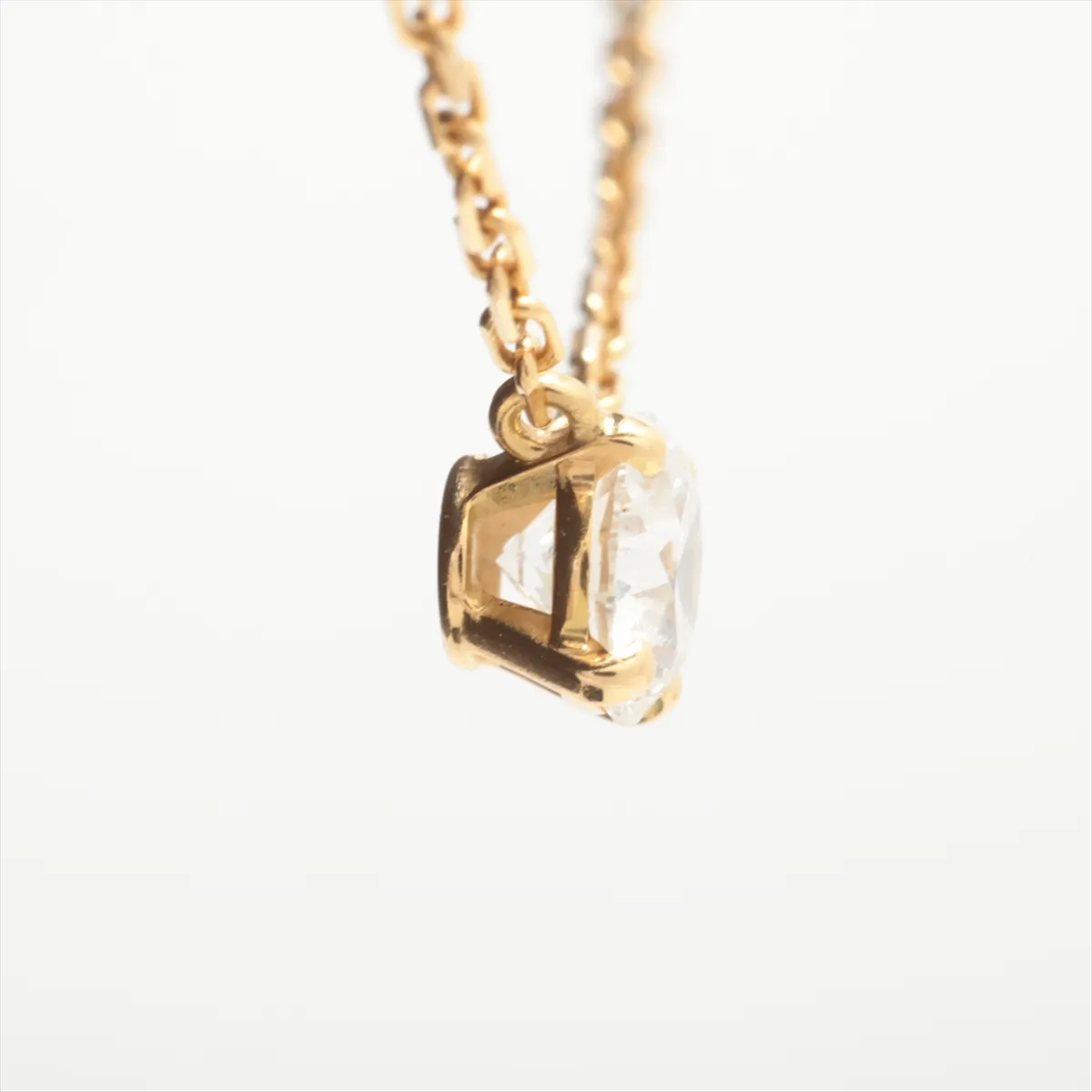 1895 Diamond Necklace, 750 (Yellow Gold), 2.1g, IGJ541, GIA No. 6312806071 — view 7