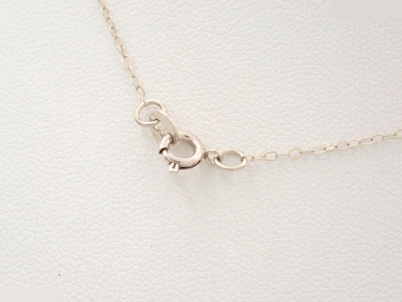Sterling silver chain, approximately 40 cm — view 2