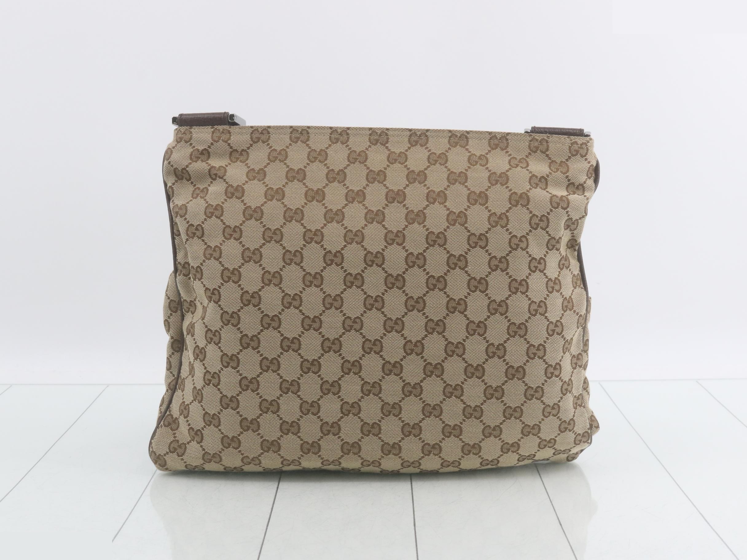69937 Sherry Line Shoulder Bag, Beige/Brown, with Dust Bag — view 2