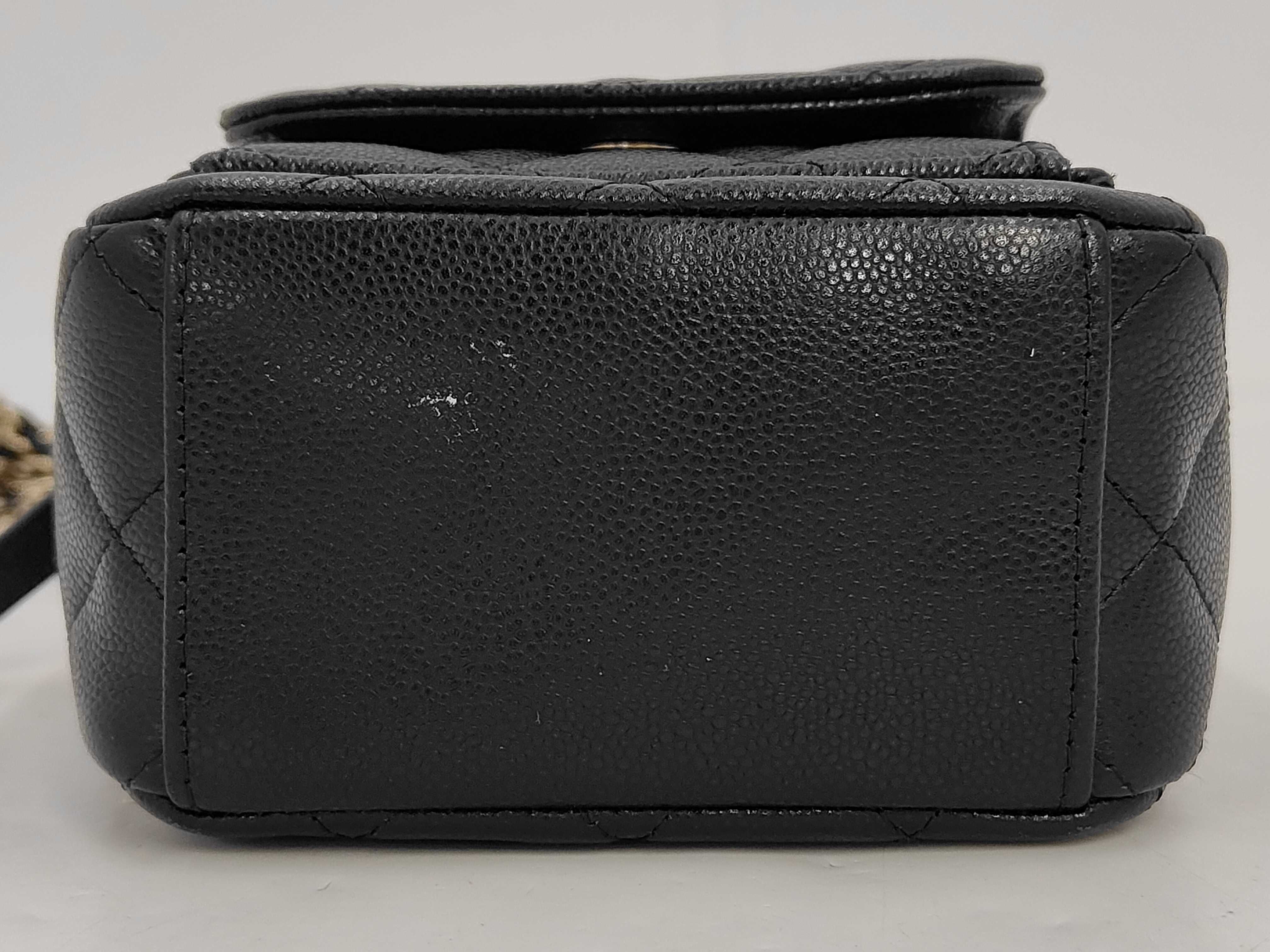Caviar Skin Mini Backpack Caviar Shoulder Bag — view 7