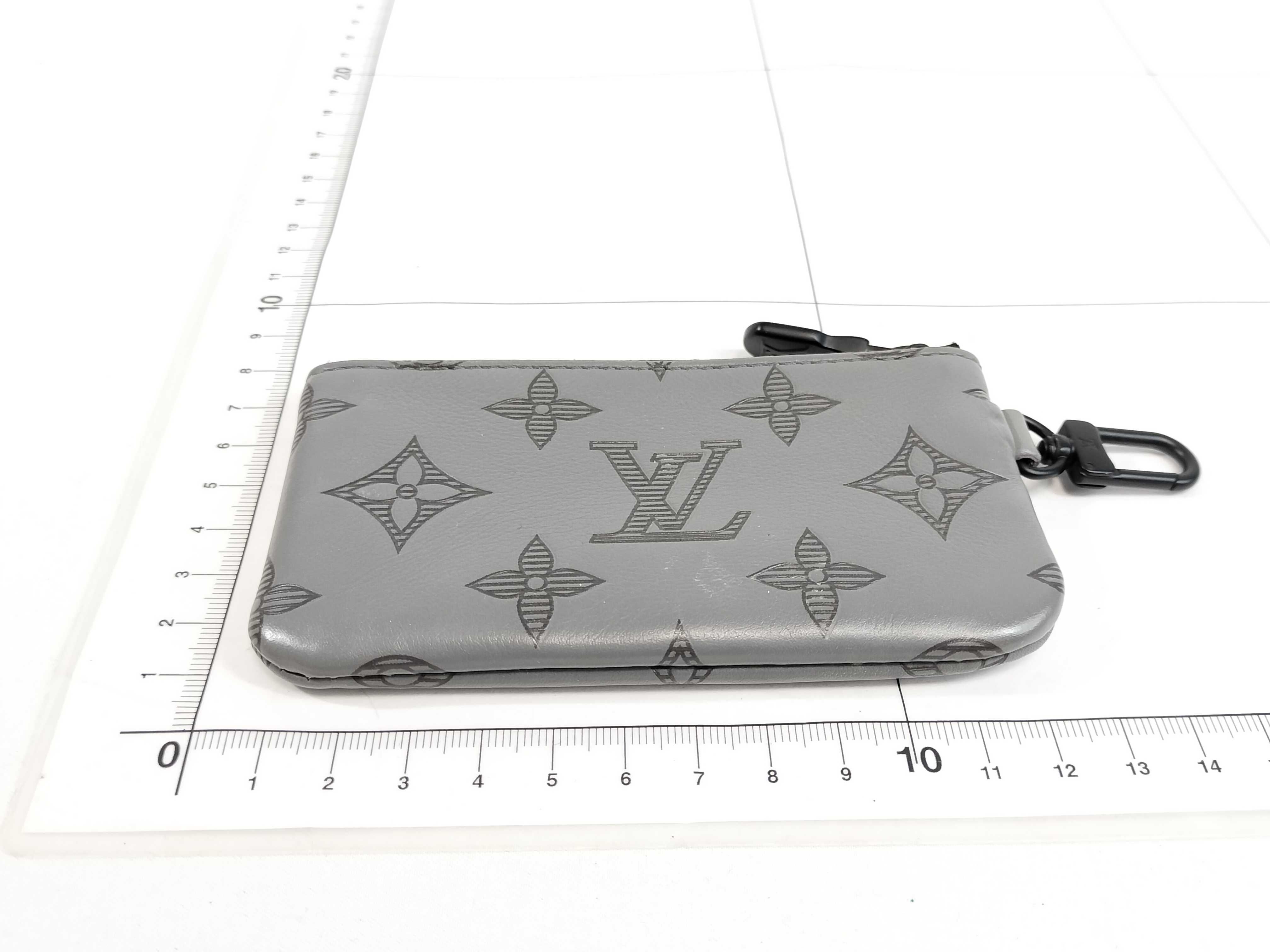 Monogram Shadow Coin Case (Includes accessories) — view 2