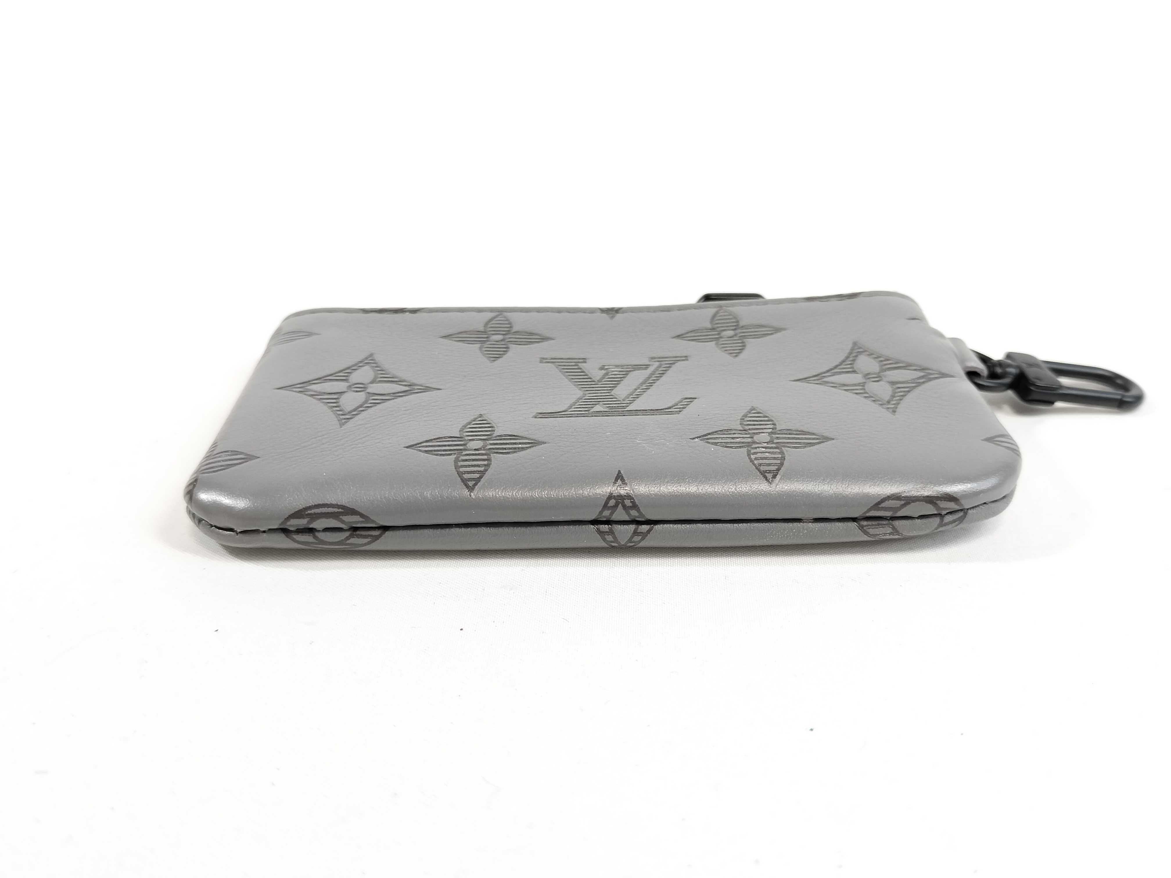 Monogram Shadow Coin Case (Includes accessories) — view 4