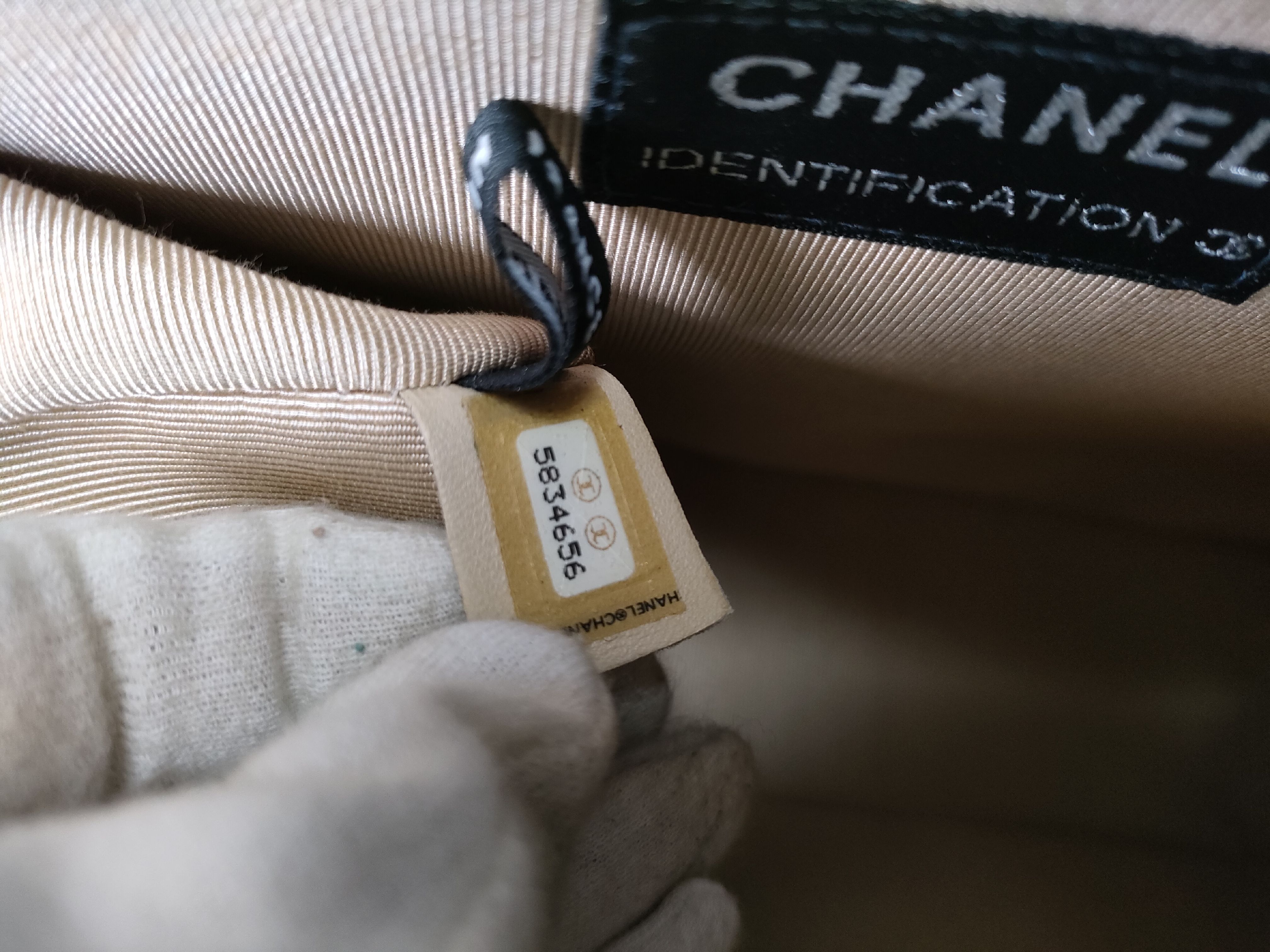 Chocolate Bar 2.55 Wool Chain Shoulder Bag (No. 5) — view 15