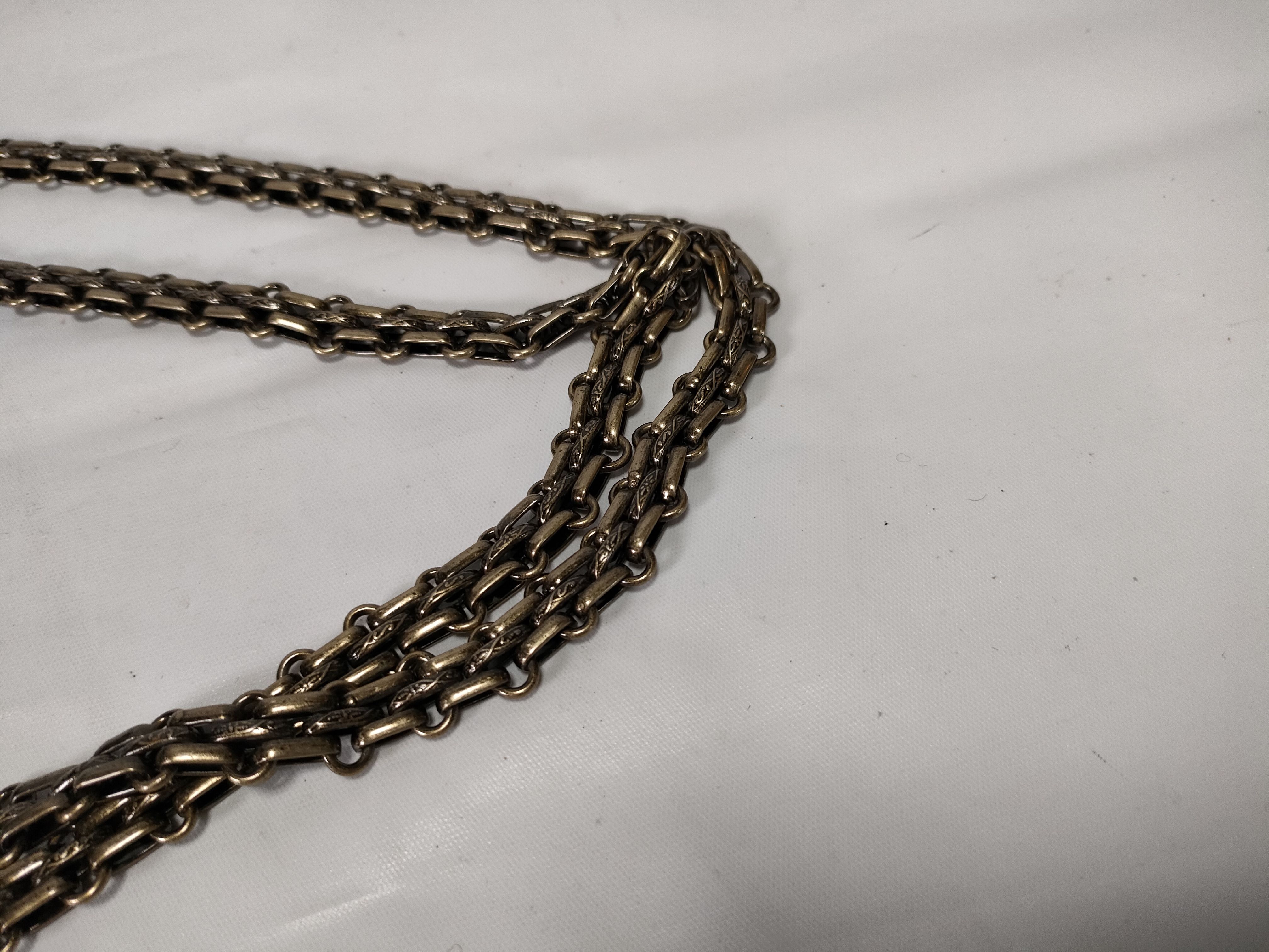 Chocolate Bar 2.55 Wool Chain Shoulder Bag (No. 5) — view 4