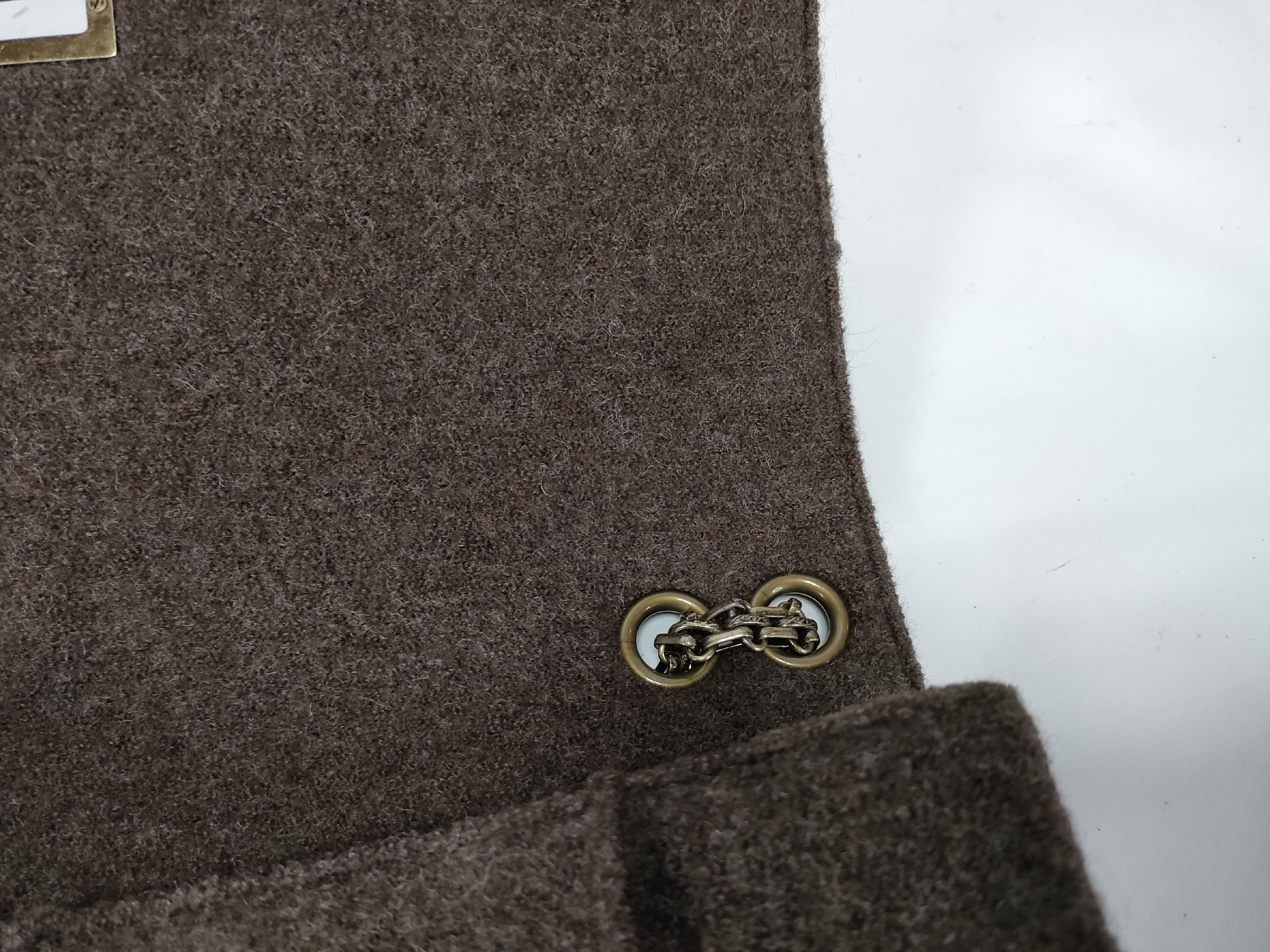 Chocolate Bar 2.55 Wool Chain Shoulder Bag (No. 5) — view 10