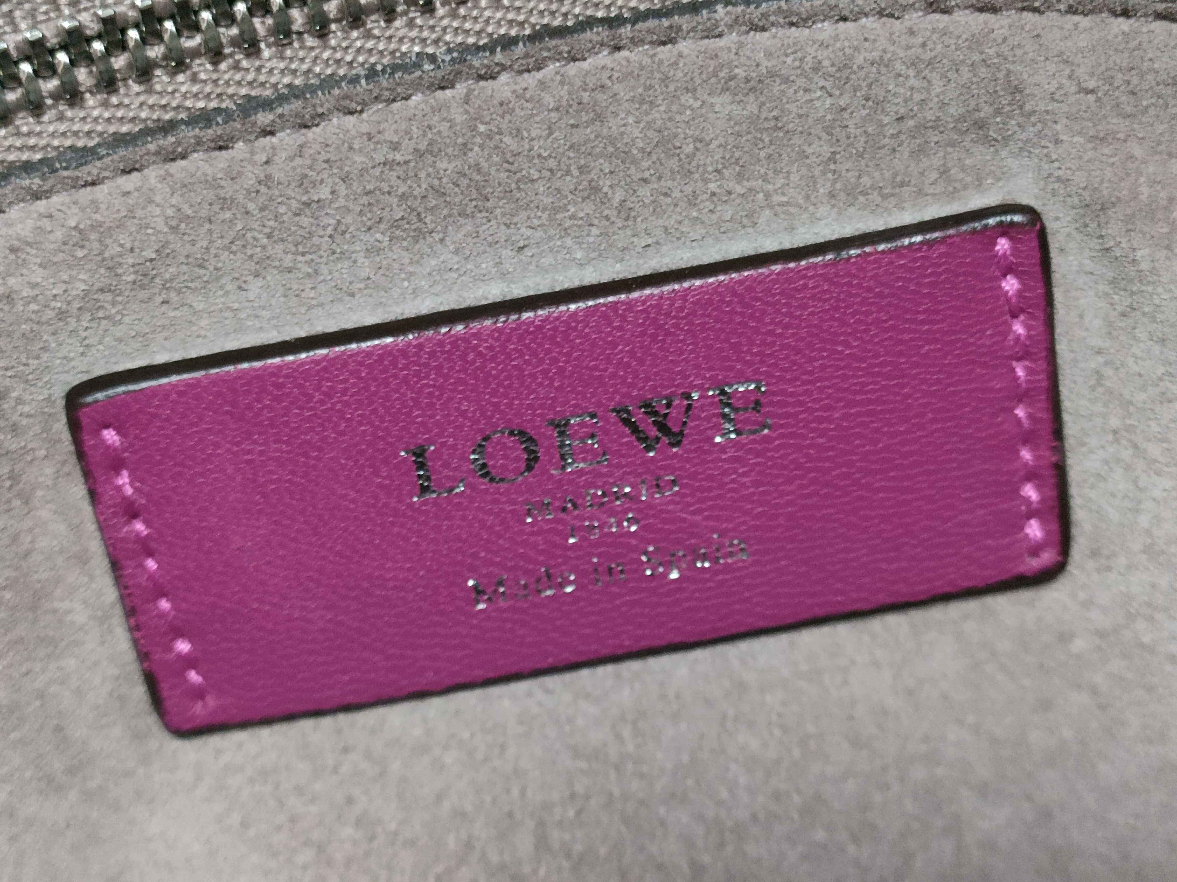 Embossed Canella Leather Boston Bag — view 11
