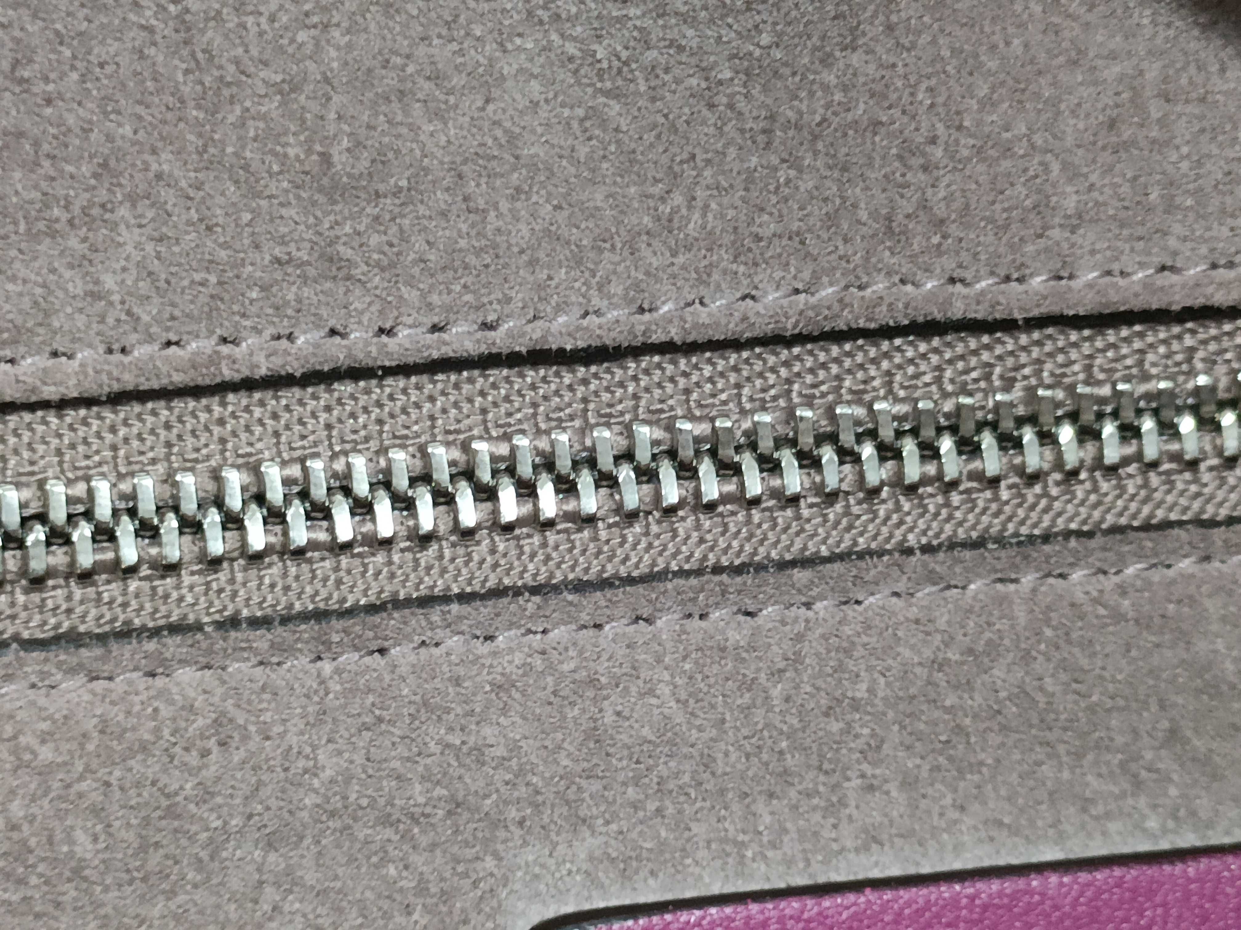 Embossed Canella Leather Boston Bag — view 12