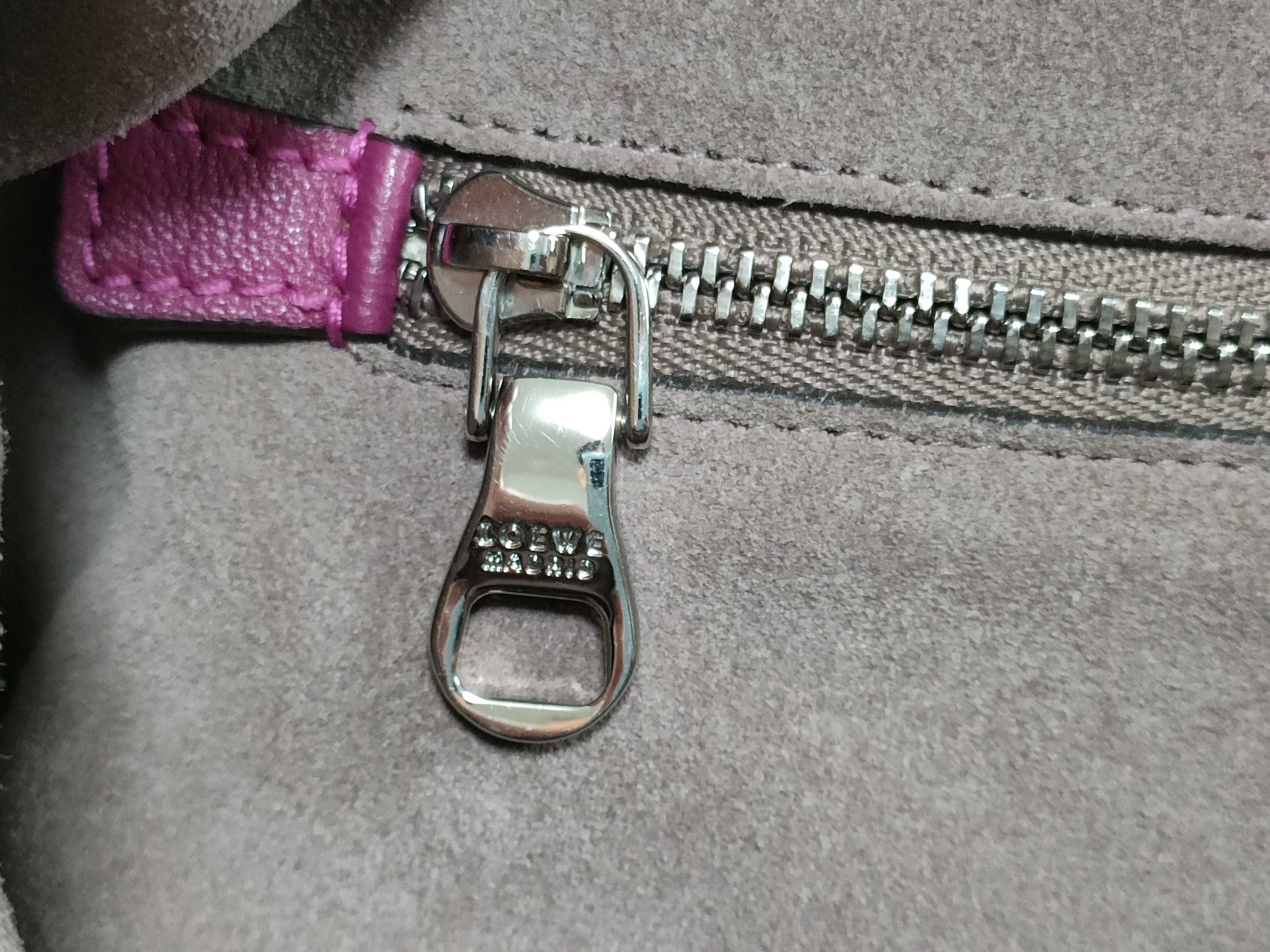Embossed Canella Leather Boston Bag — view 13