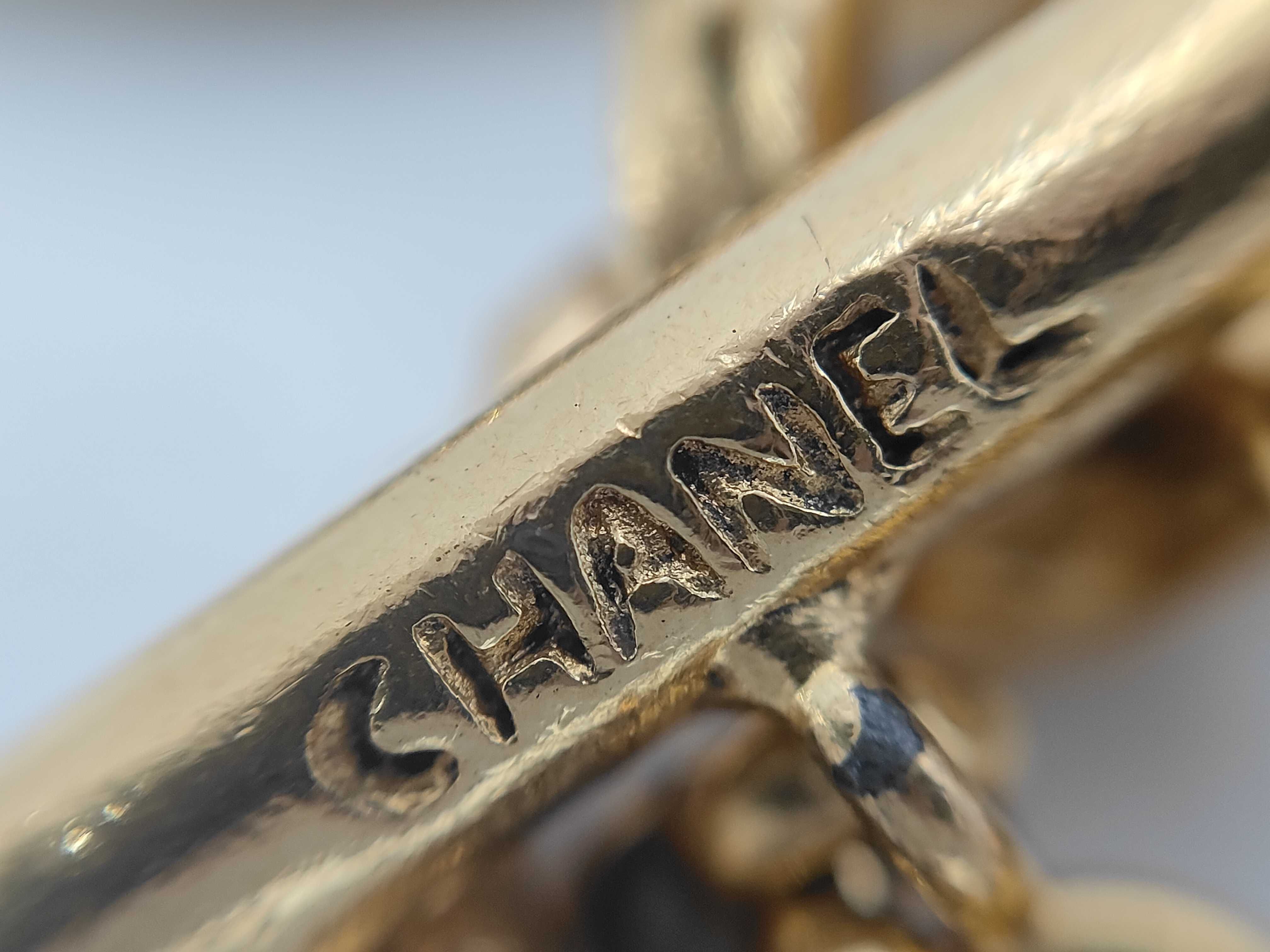 Coin Charm Chain Bracelet Gold Bracelet/Bangle — view 4