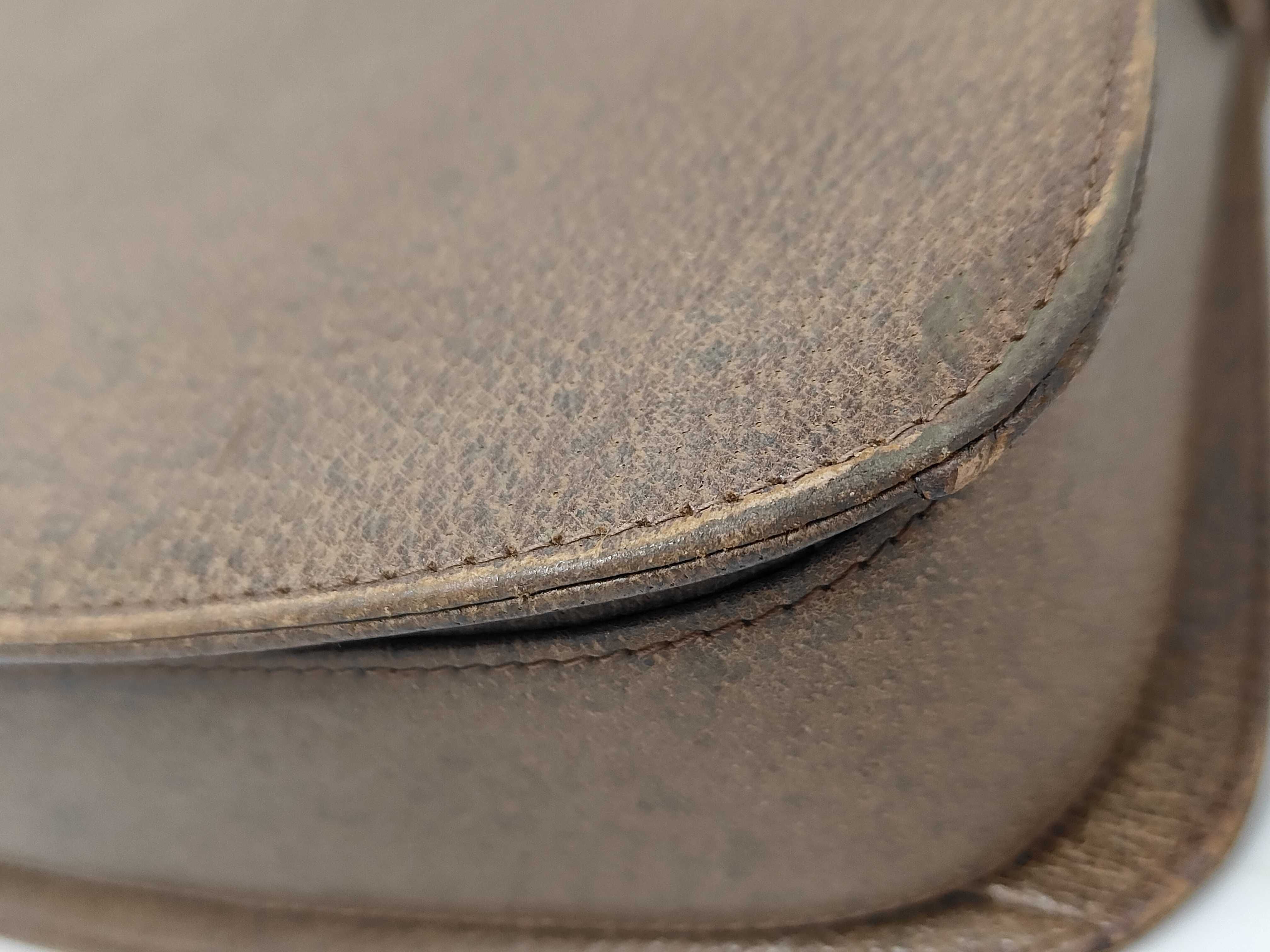 Interlocking Leather Shoulder Bag — view 4