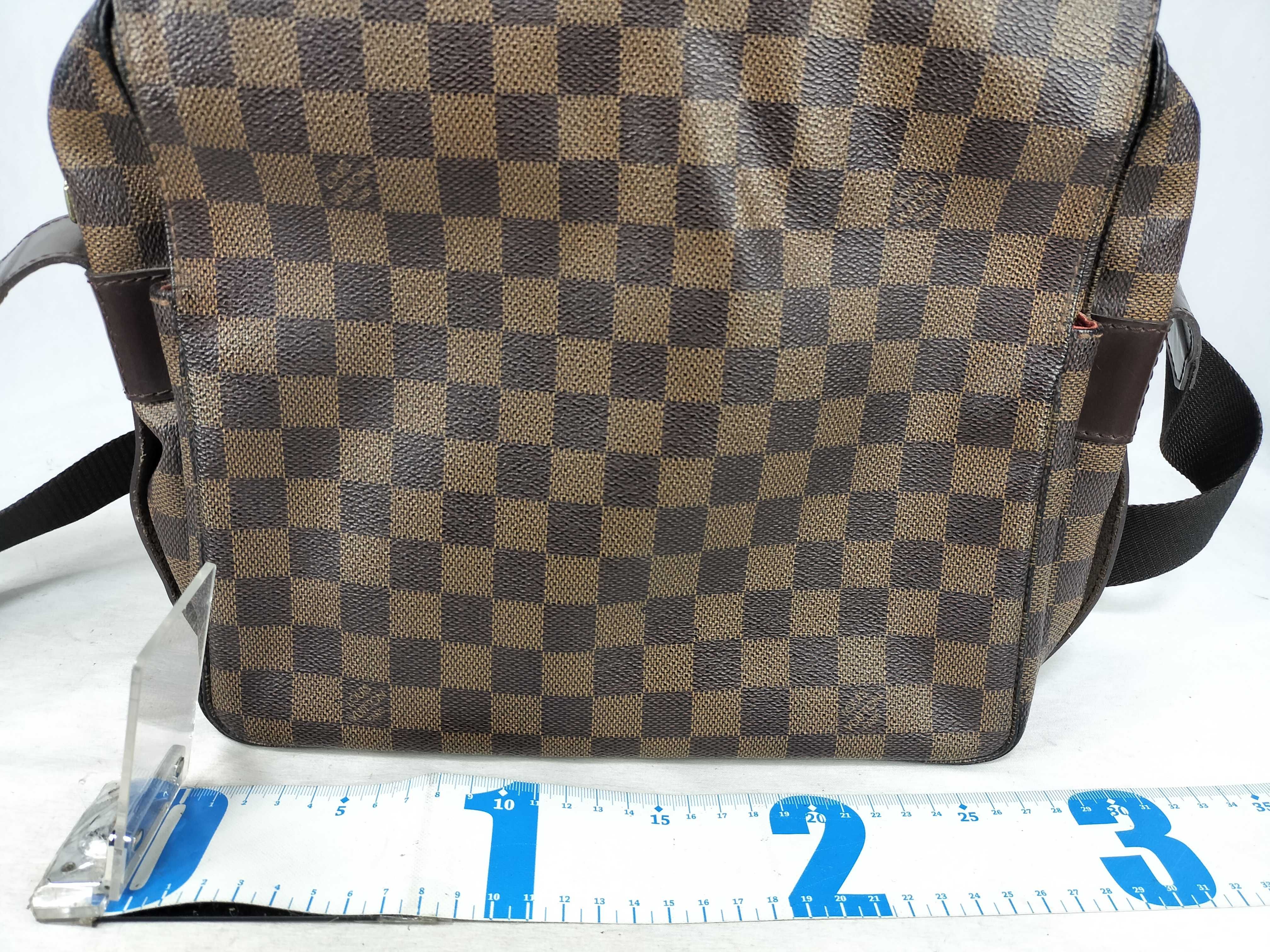 Damier ID- Damier Naviglio N45255 Brown Shoulder Bag — view 2