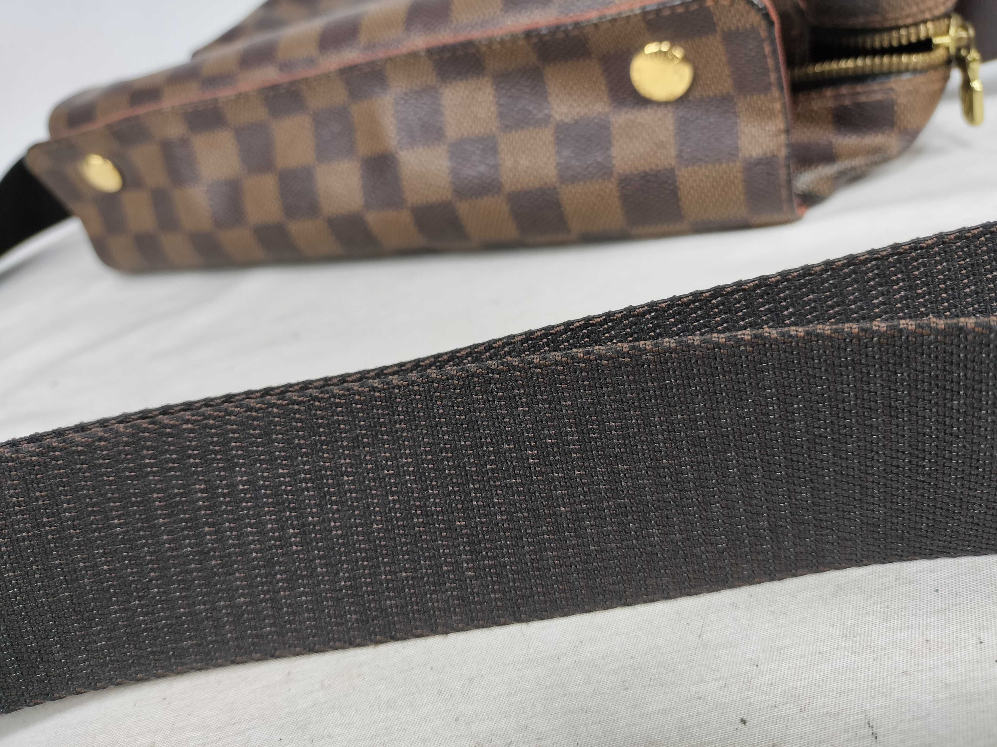 Damier ID- Damier Naviglio N45255 Brown Shoulder Bag — view 4