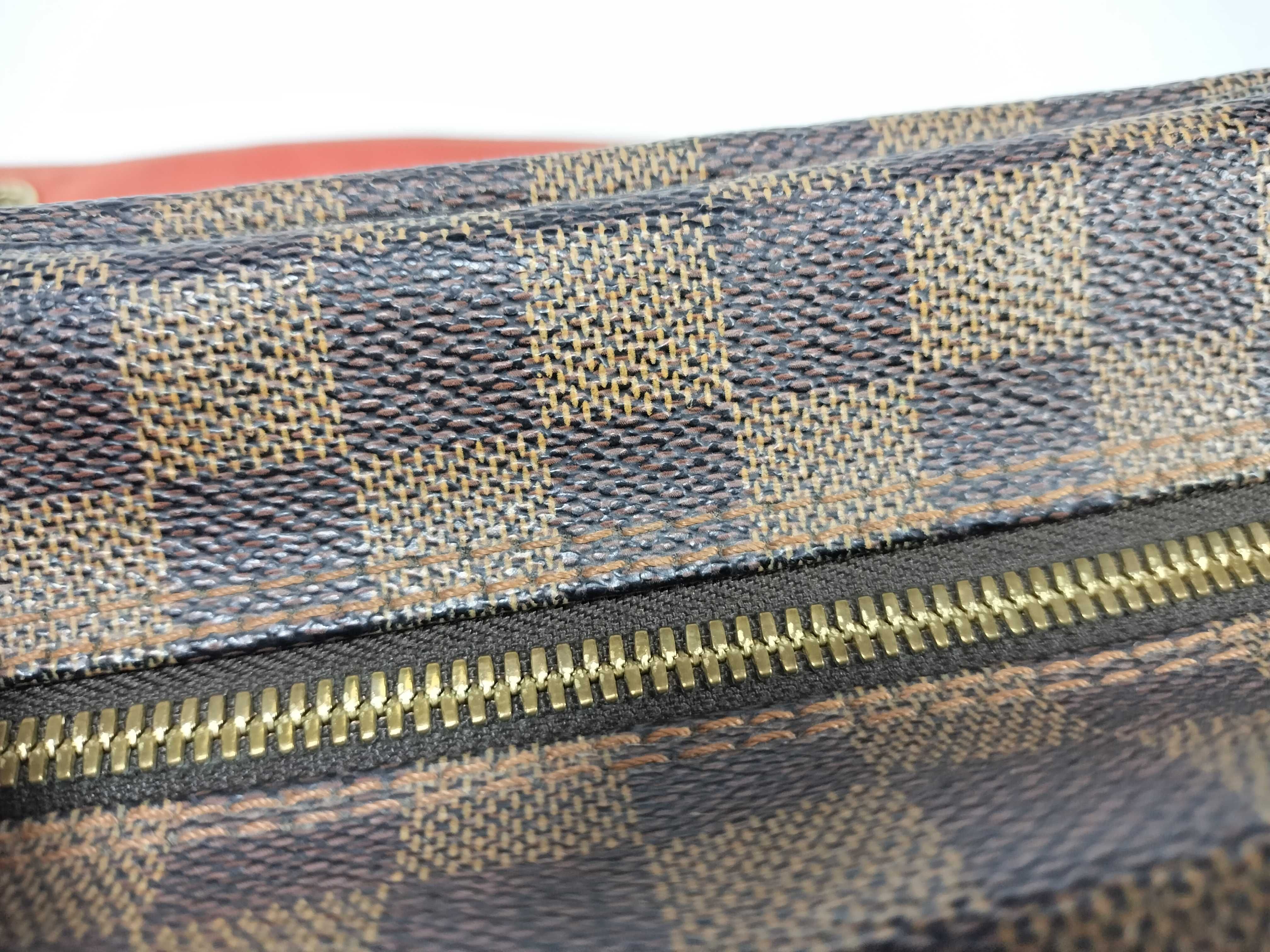 Damier ID- Damier Naviglio N45255 Brown Shoulder Bag — view 6