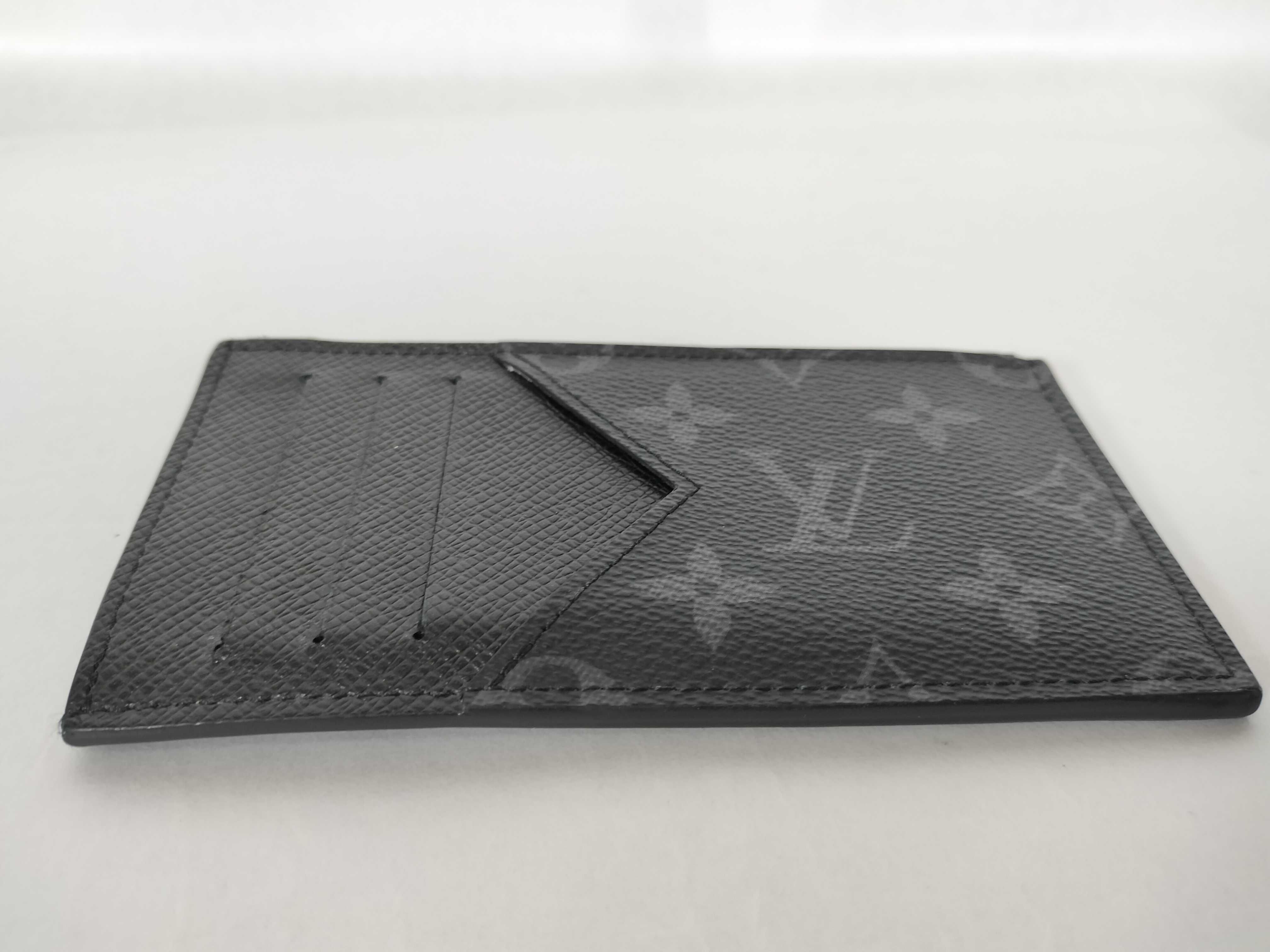 Monogram Louis Vuitton Monogram Eclipse Fragment Case Wallet Card Case Coin Case — view 4