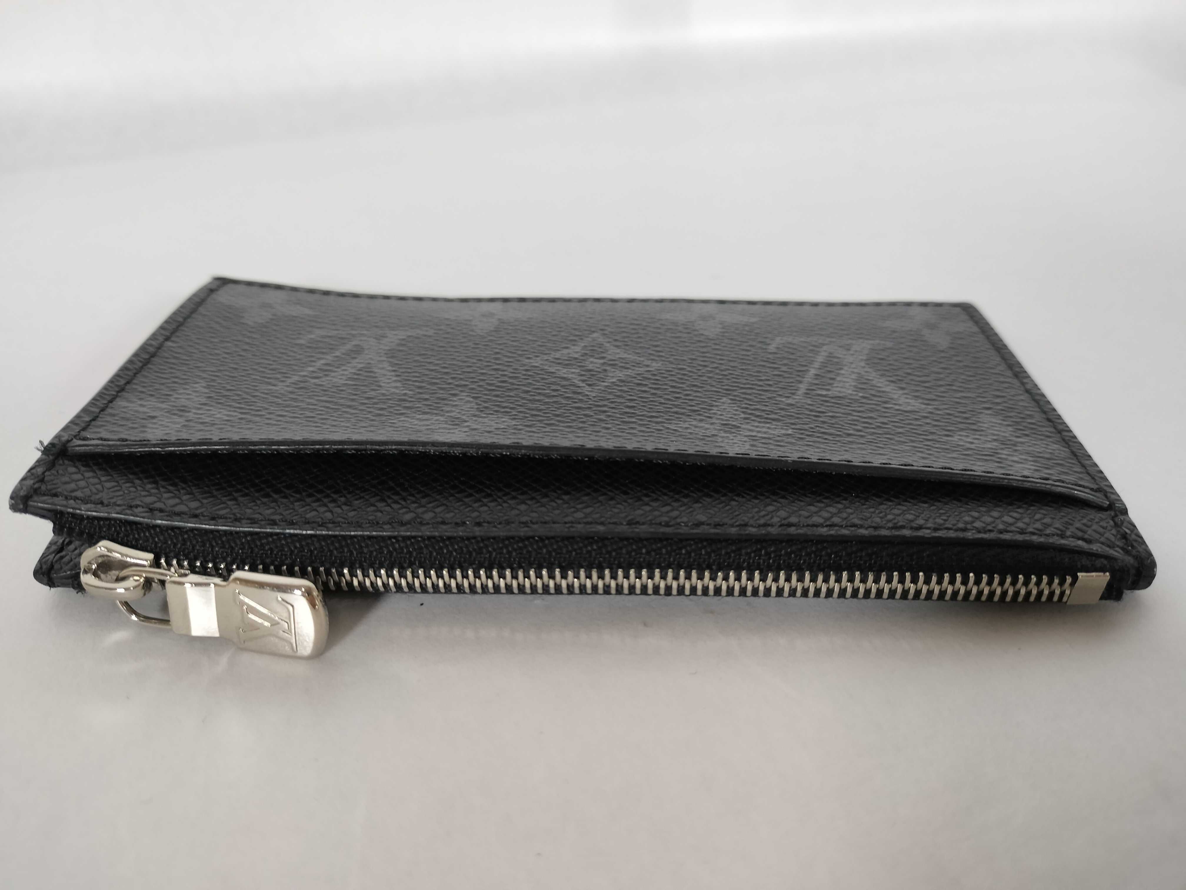 Monogram Louis Vuitton Monogram Eclipse Fragment Case Wallet Card Case Coin Case — view 5