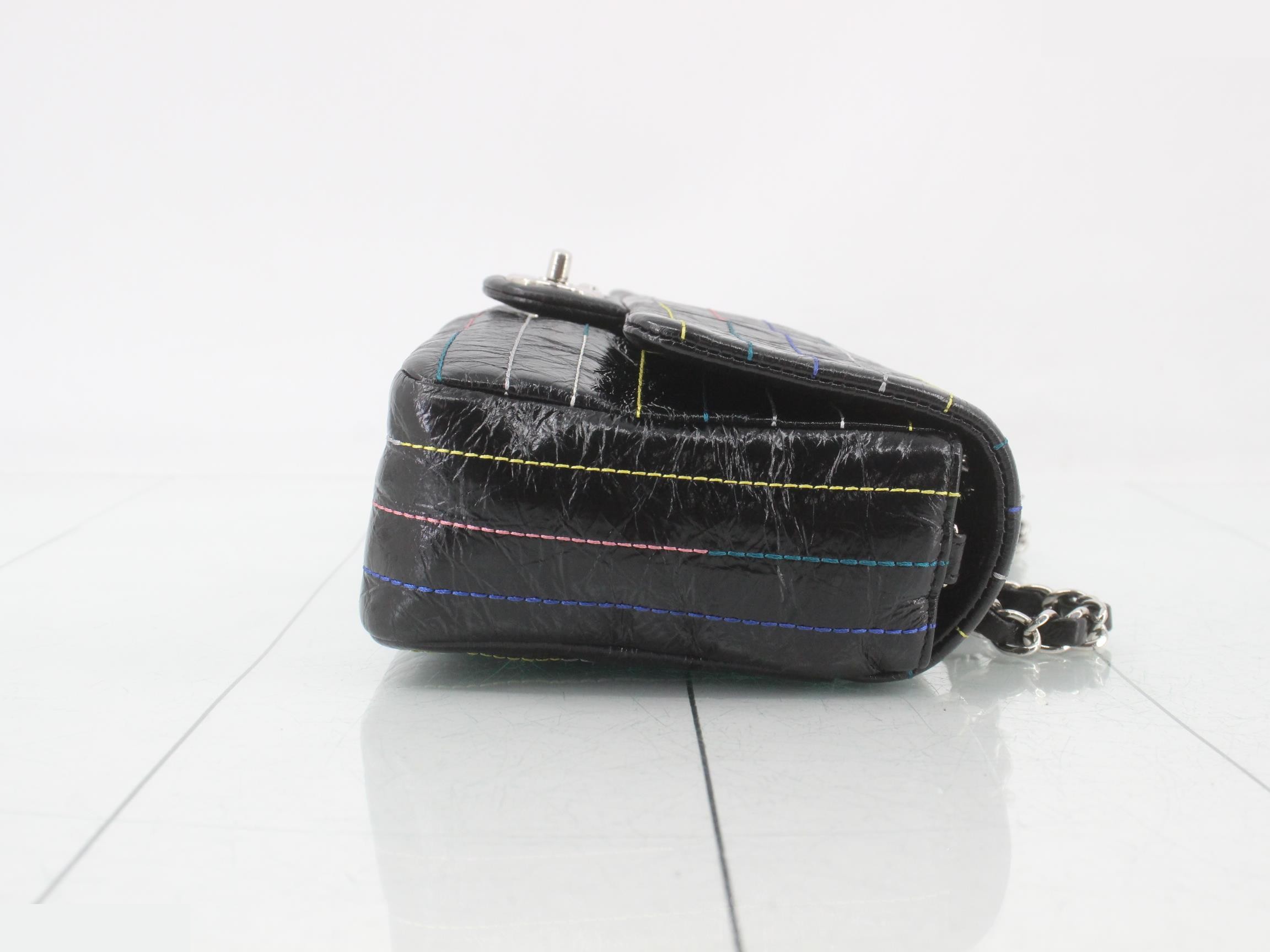 Vintage Calf Stitch Shoulder Bag — view 3