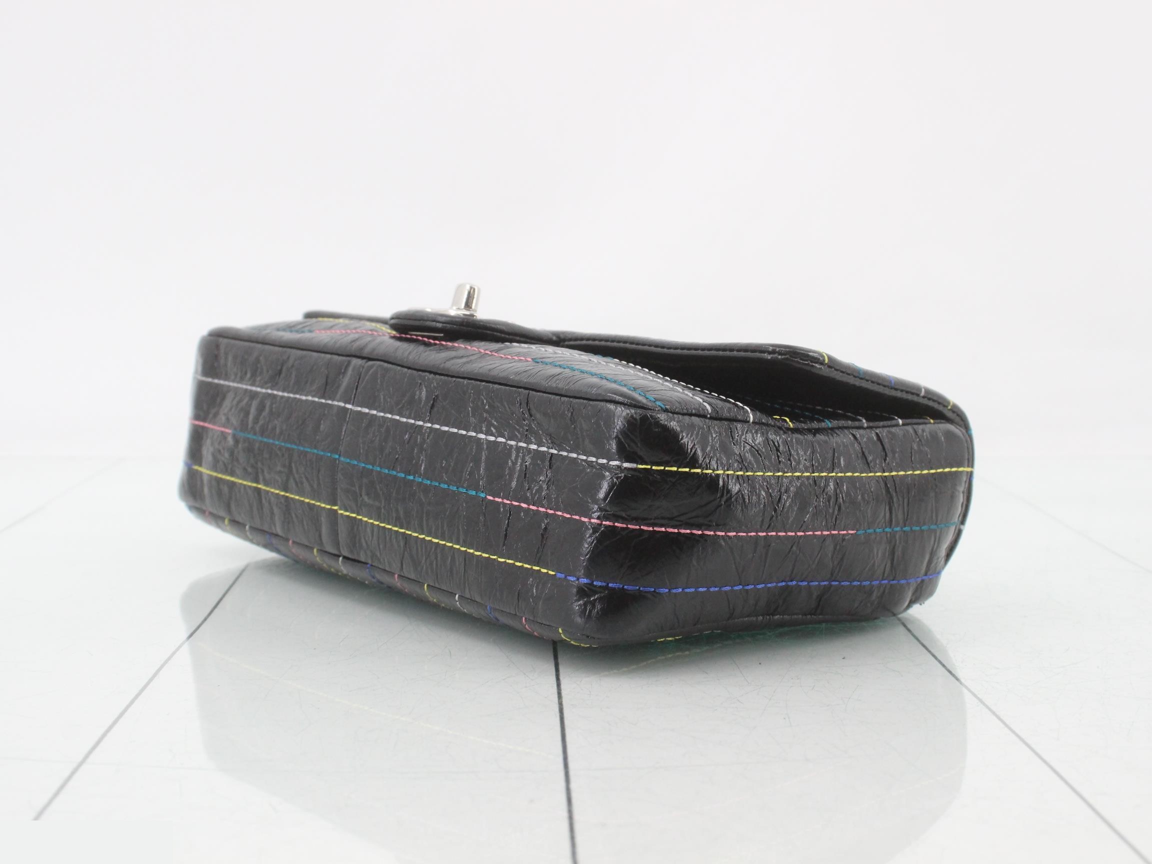 Vintage Calf Stitch Shoulder Bag — view 6