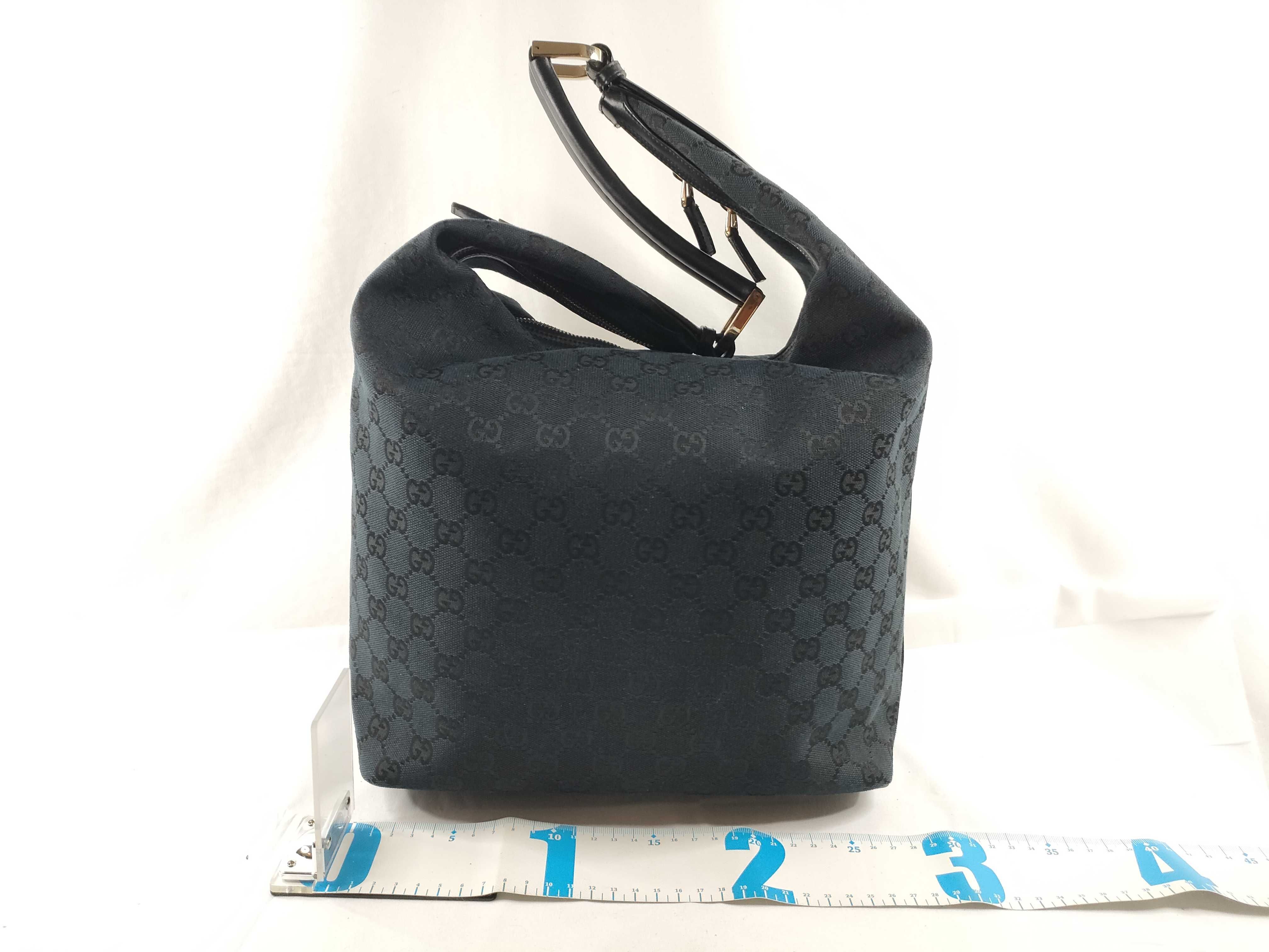 GG Canvas One-Shoulder Bag with Leather Handle — view 2