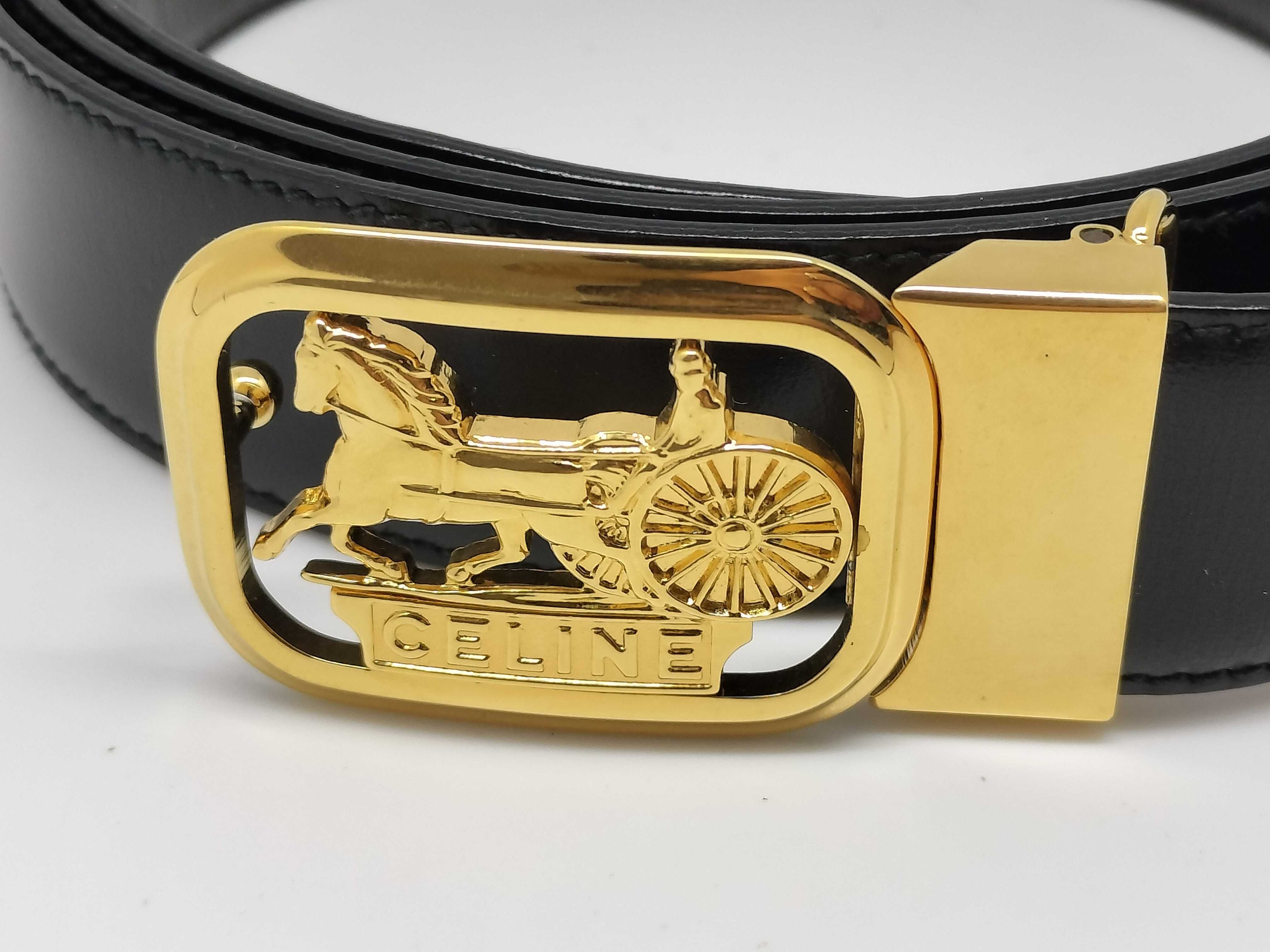 carriage buckle belt — view 2