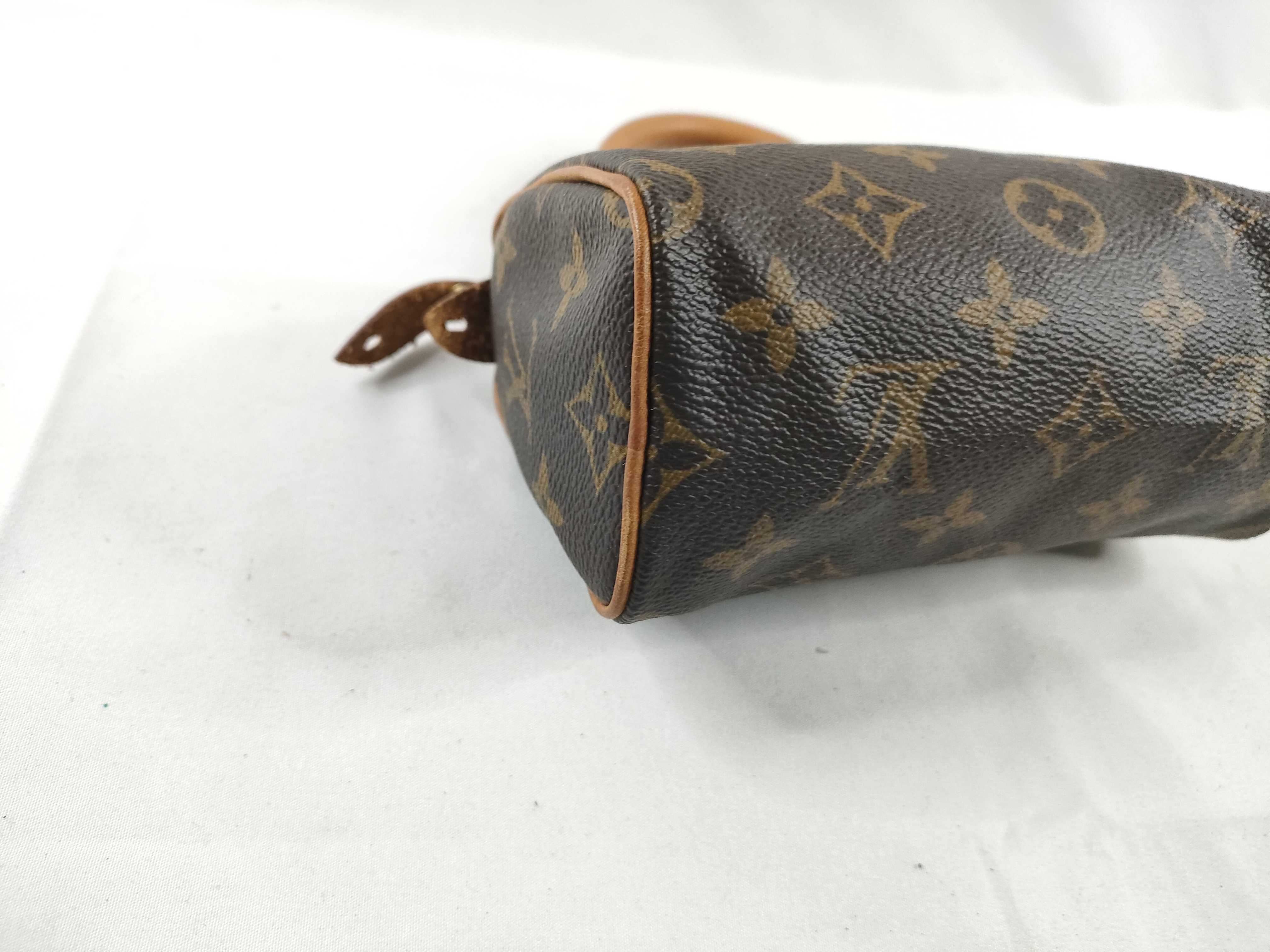 Monogram Mini Speedy M41534 Brown TH0968 Handbag — view 3
