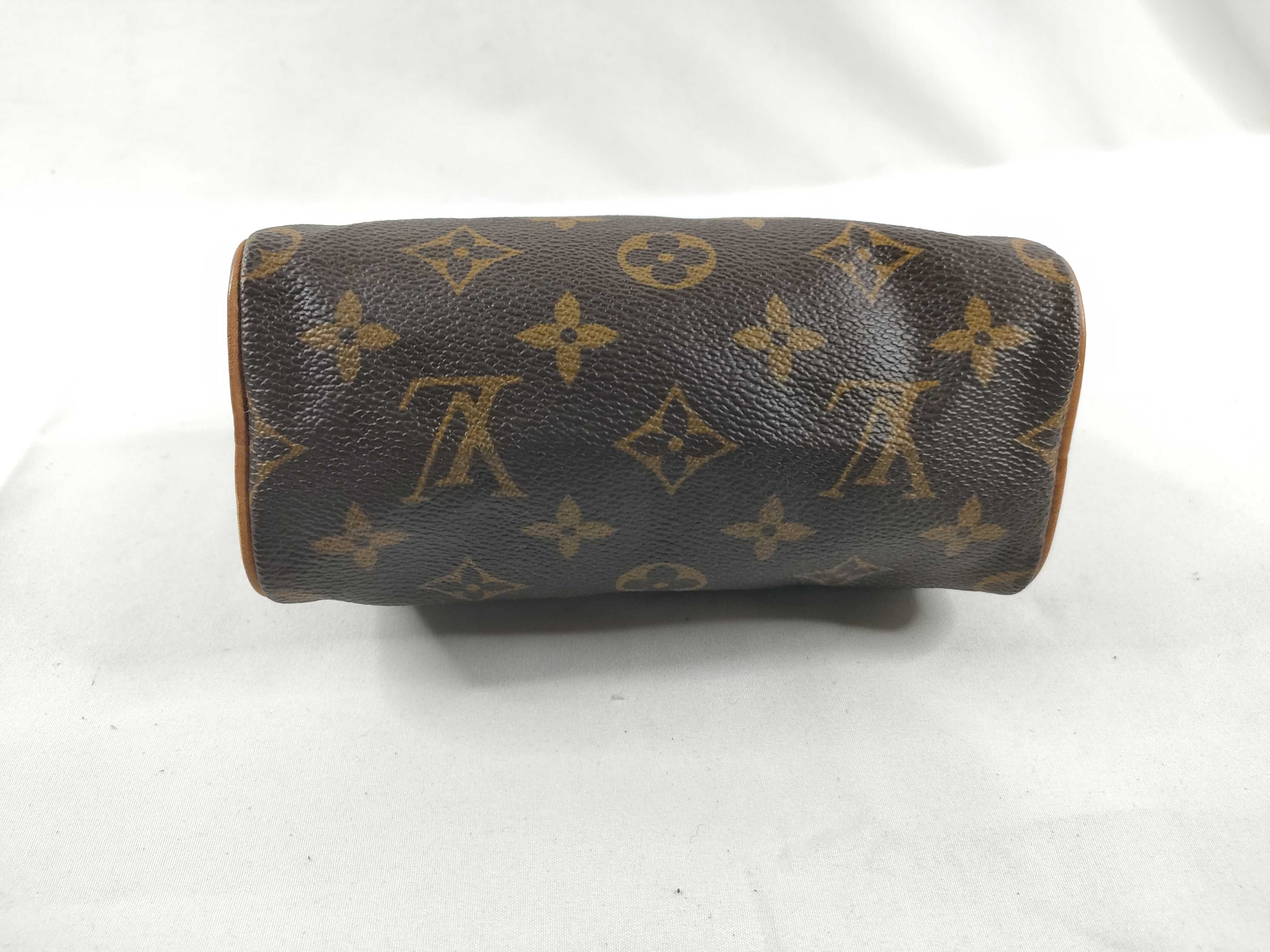 Monogram Mini Speedy M41534 Brown TH0968 Handbag — view 4