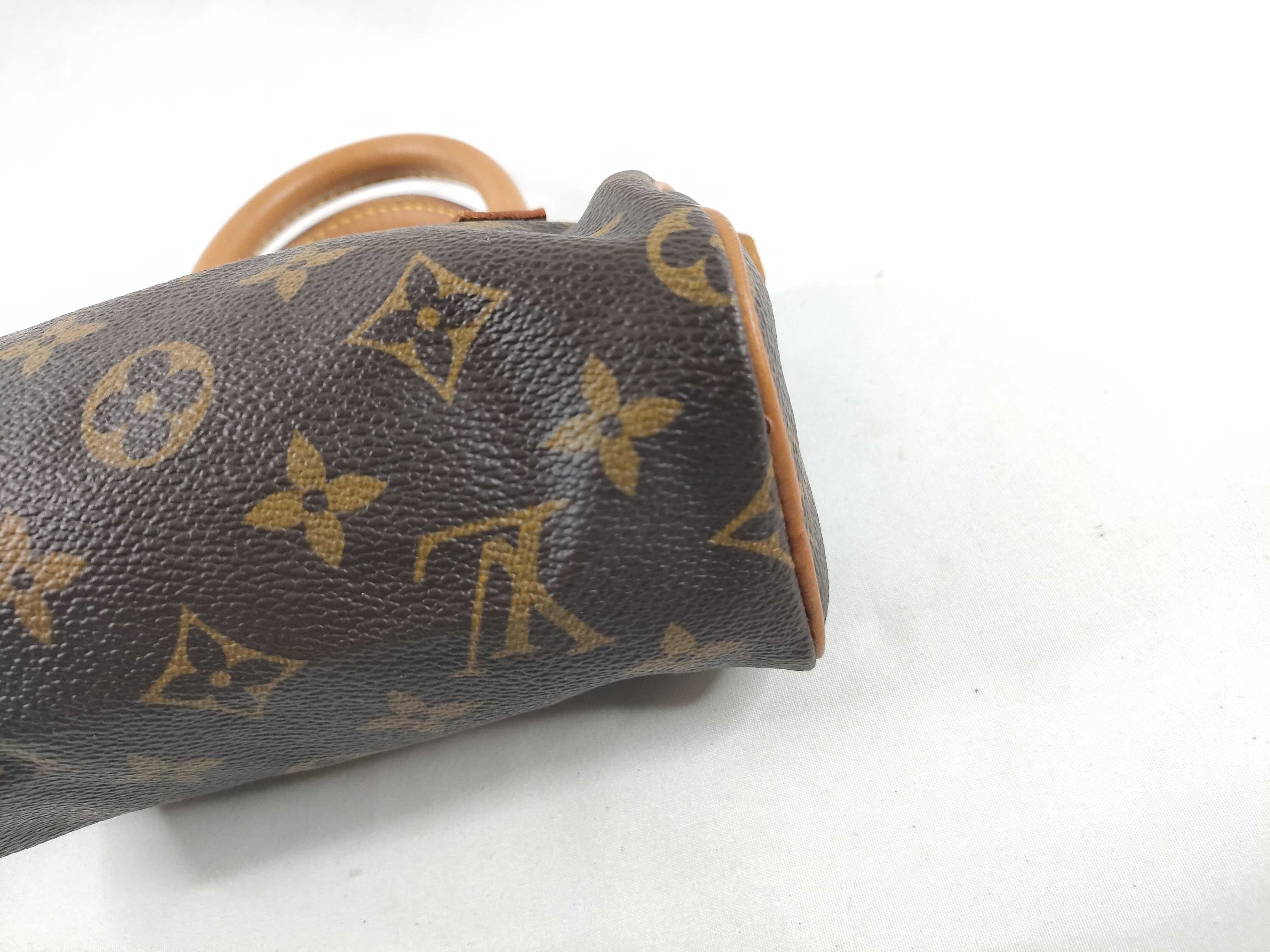 Monogram Mini Speedy M41534 Brown TH0968 Handbag — view 5
