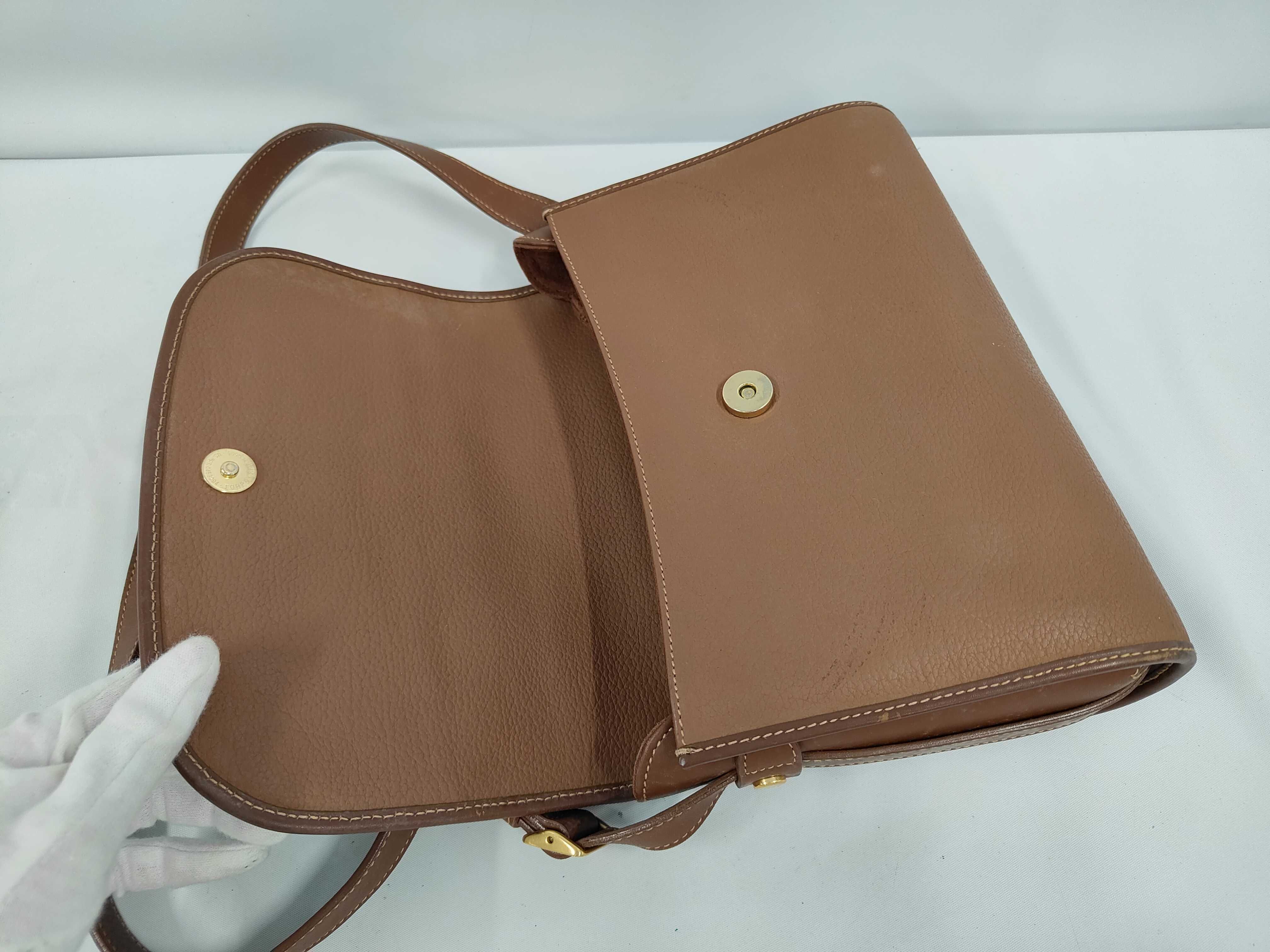 Vintage Leather Shoulder Bag — view 7