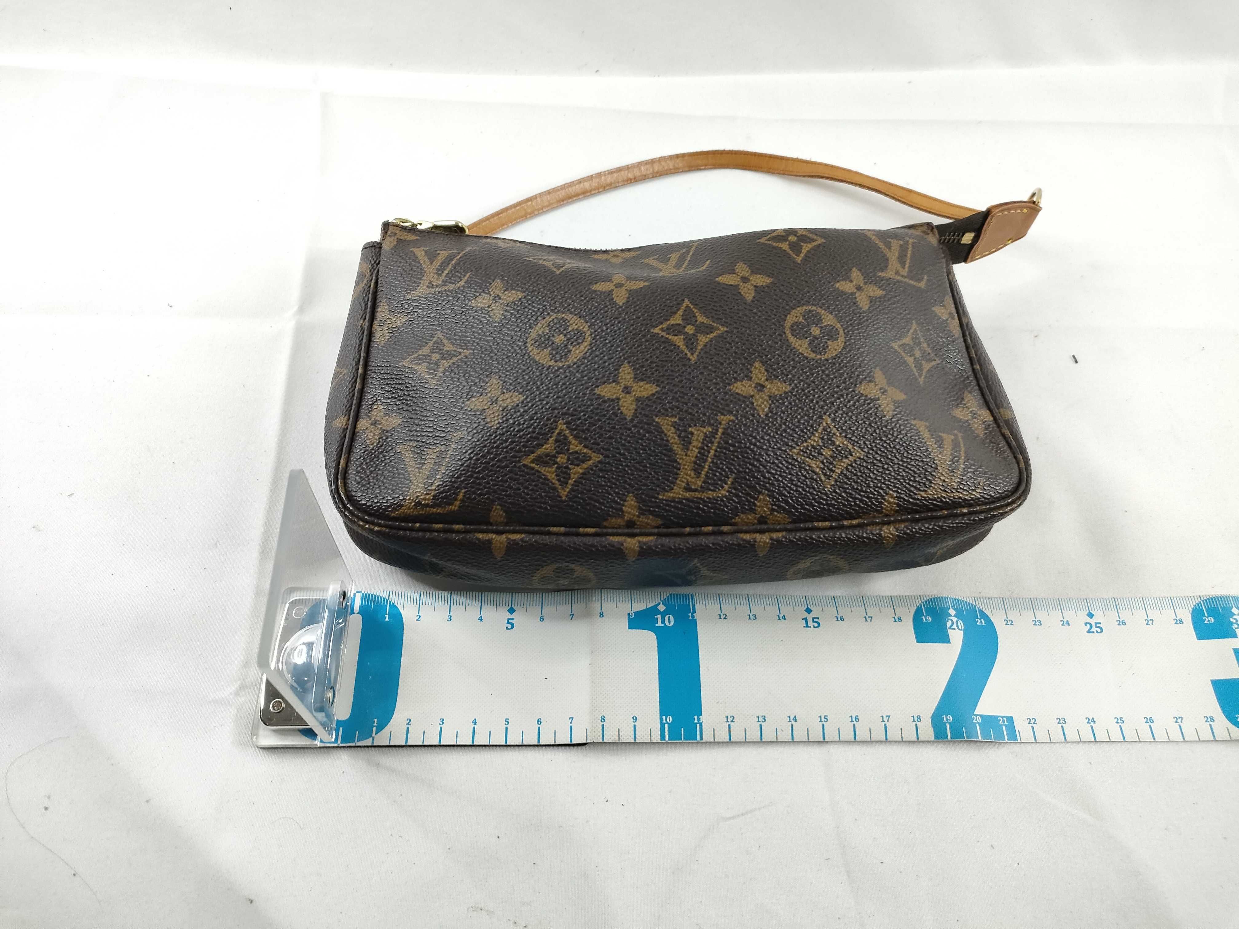 Monogram Pochette Accessoires M51980 Brown AR1900 Handbag — view 2