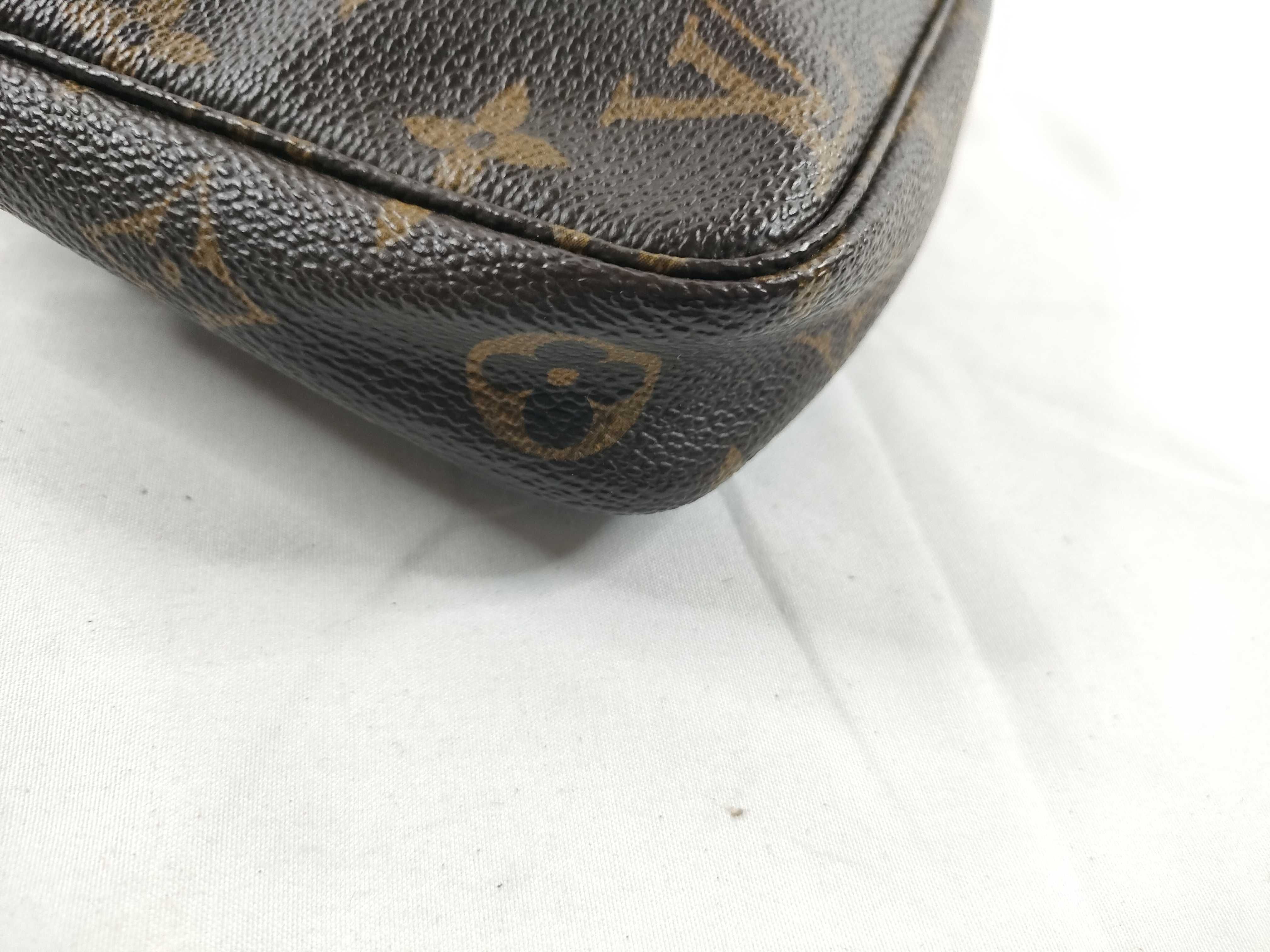 Monogram Pochette Accessoires M51980 Brown AR1900 Handbag — view 3