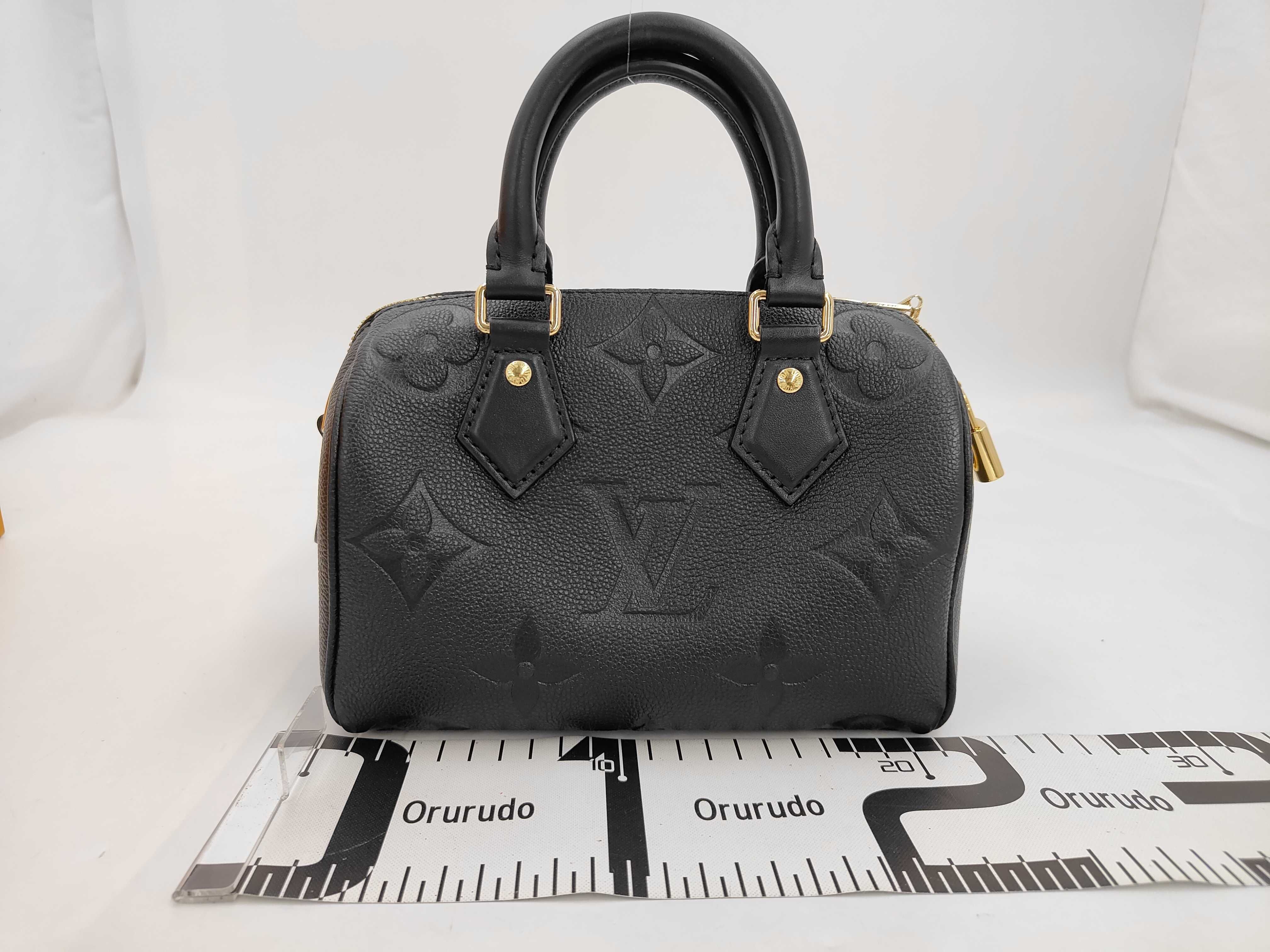 Louis Vuitton Empreinte Nano Speedy Noir M82450 RFID Handbag — view 2