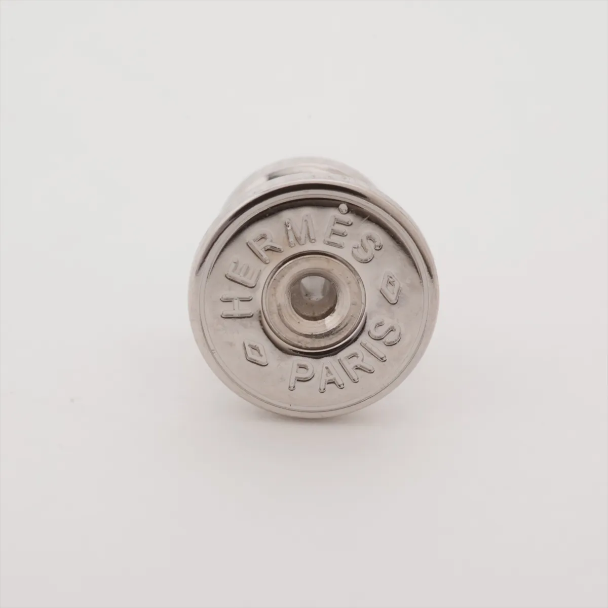 Mini Pop H Earrings (Pair) GP Silver x Gray - — view 5