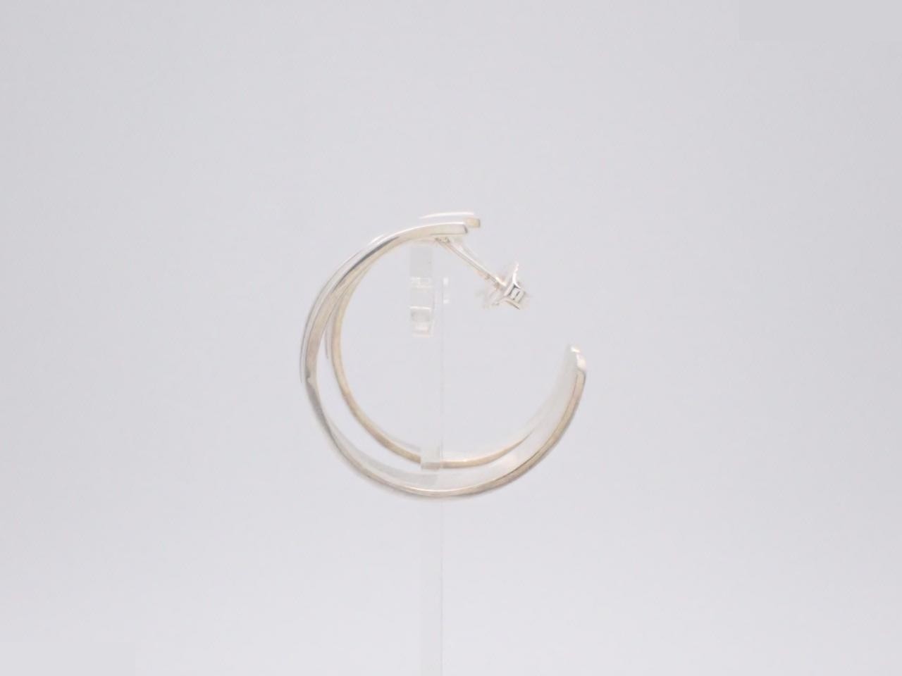 Sterling silver (925) earrings, 10.0g — view 3