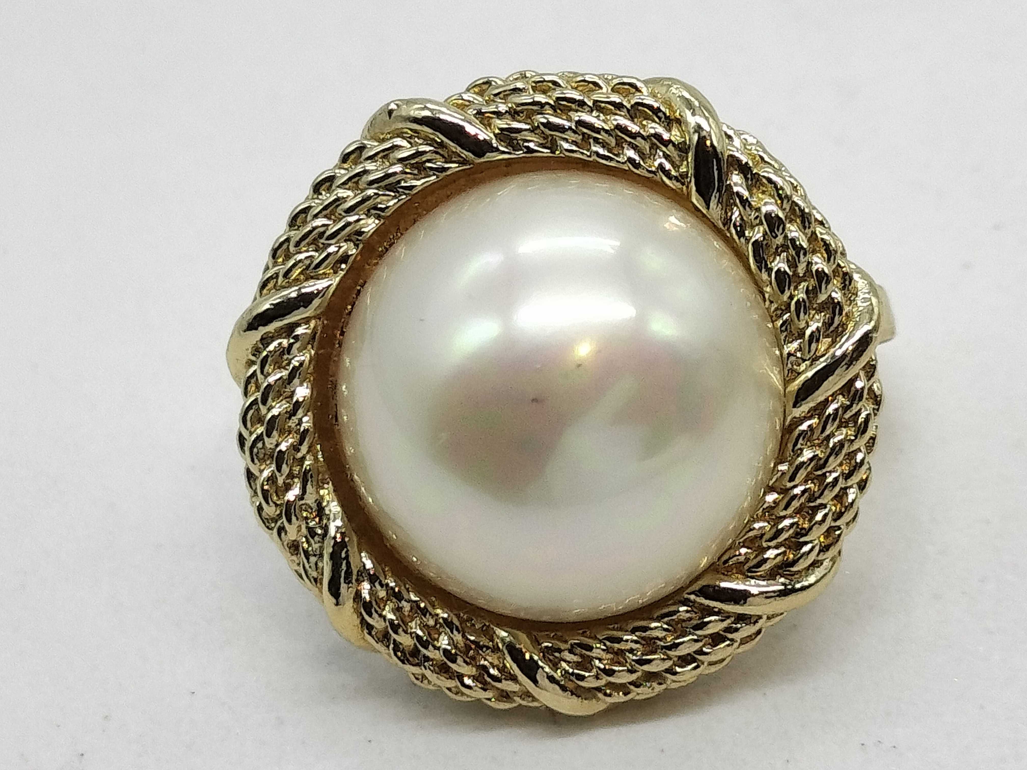 Faux Pearl Earrings — view 2