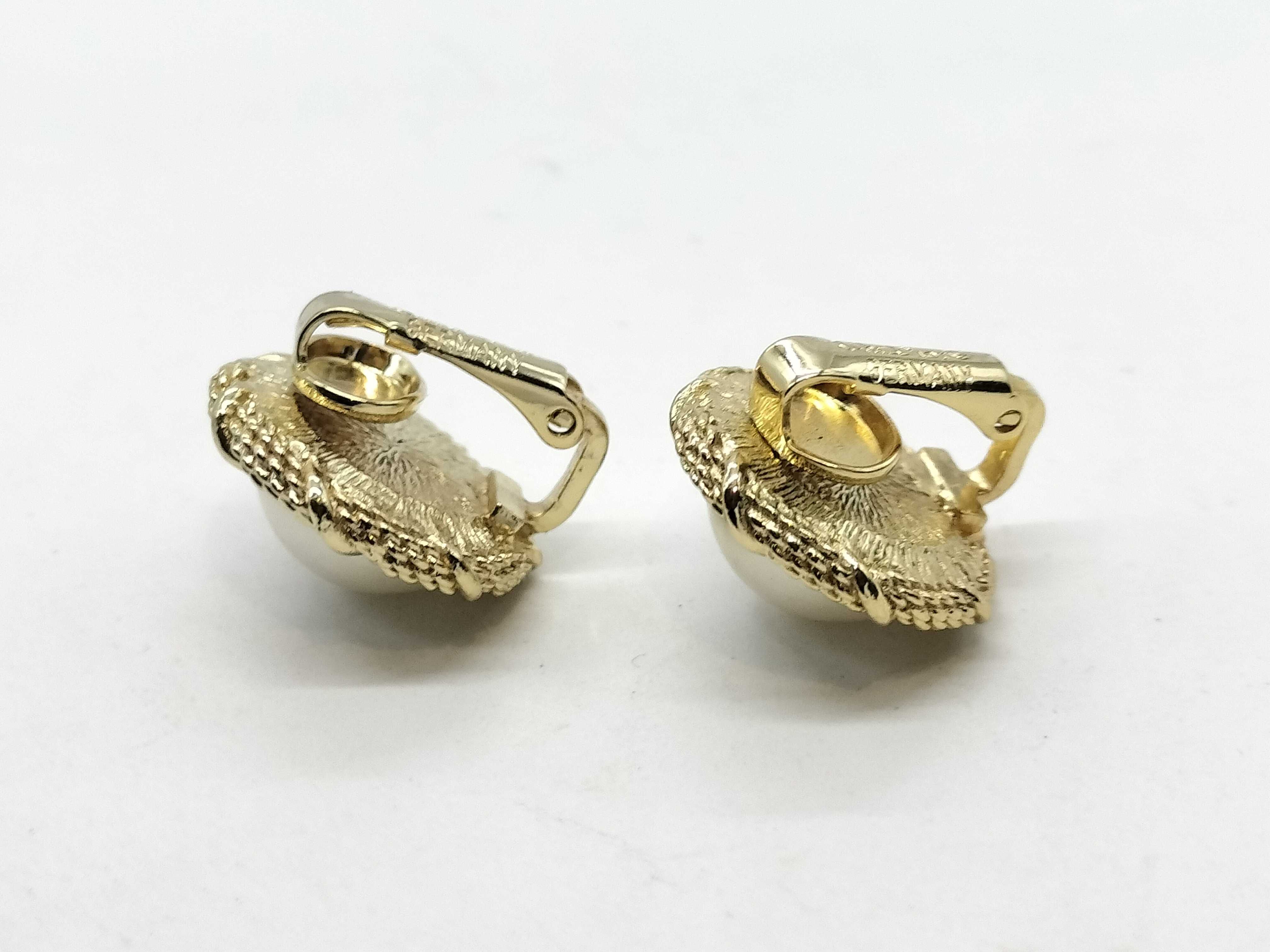 Faux Pearl Earrings — view 5