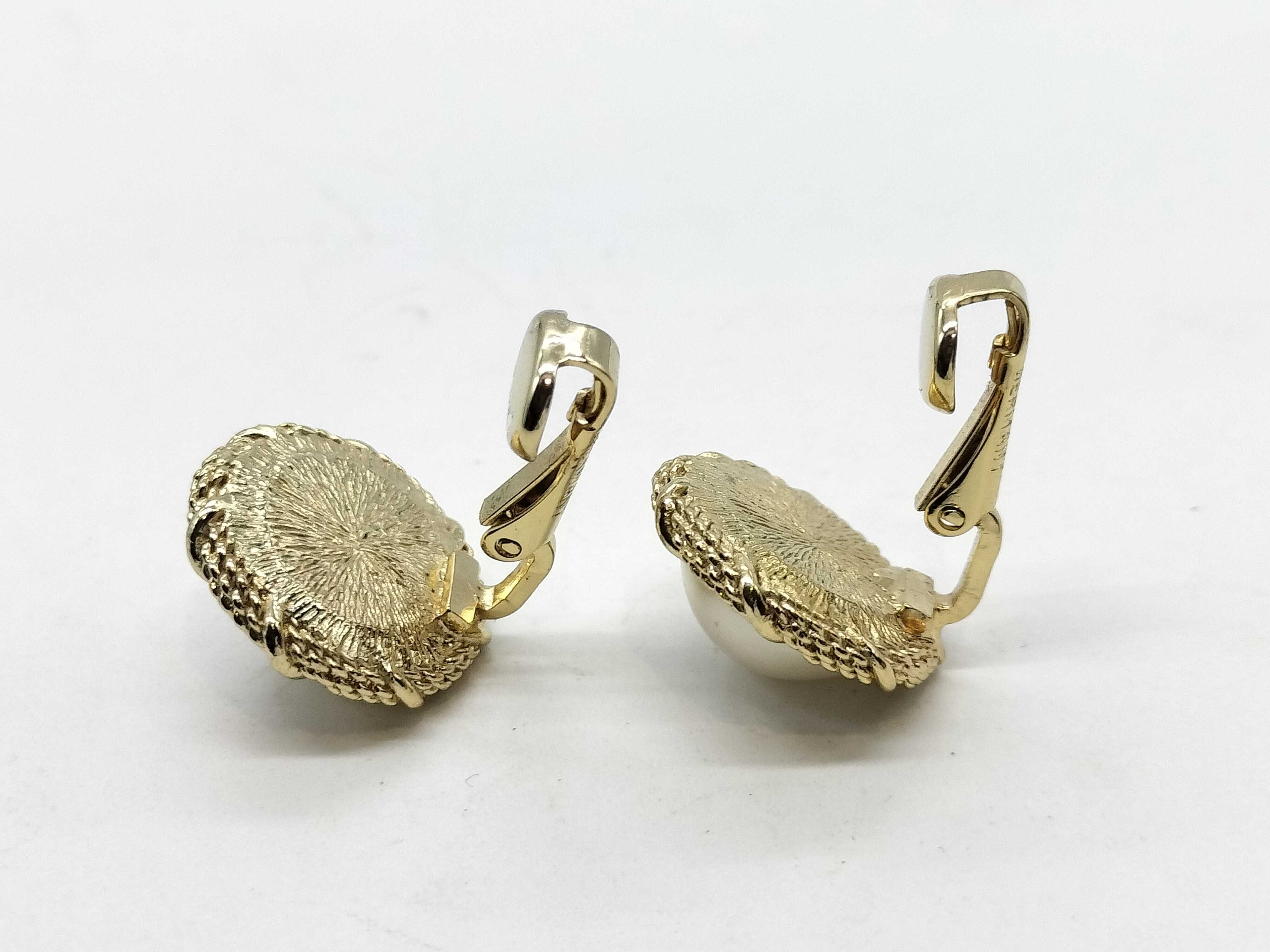 Faux Pearl Earrings — view 7