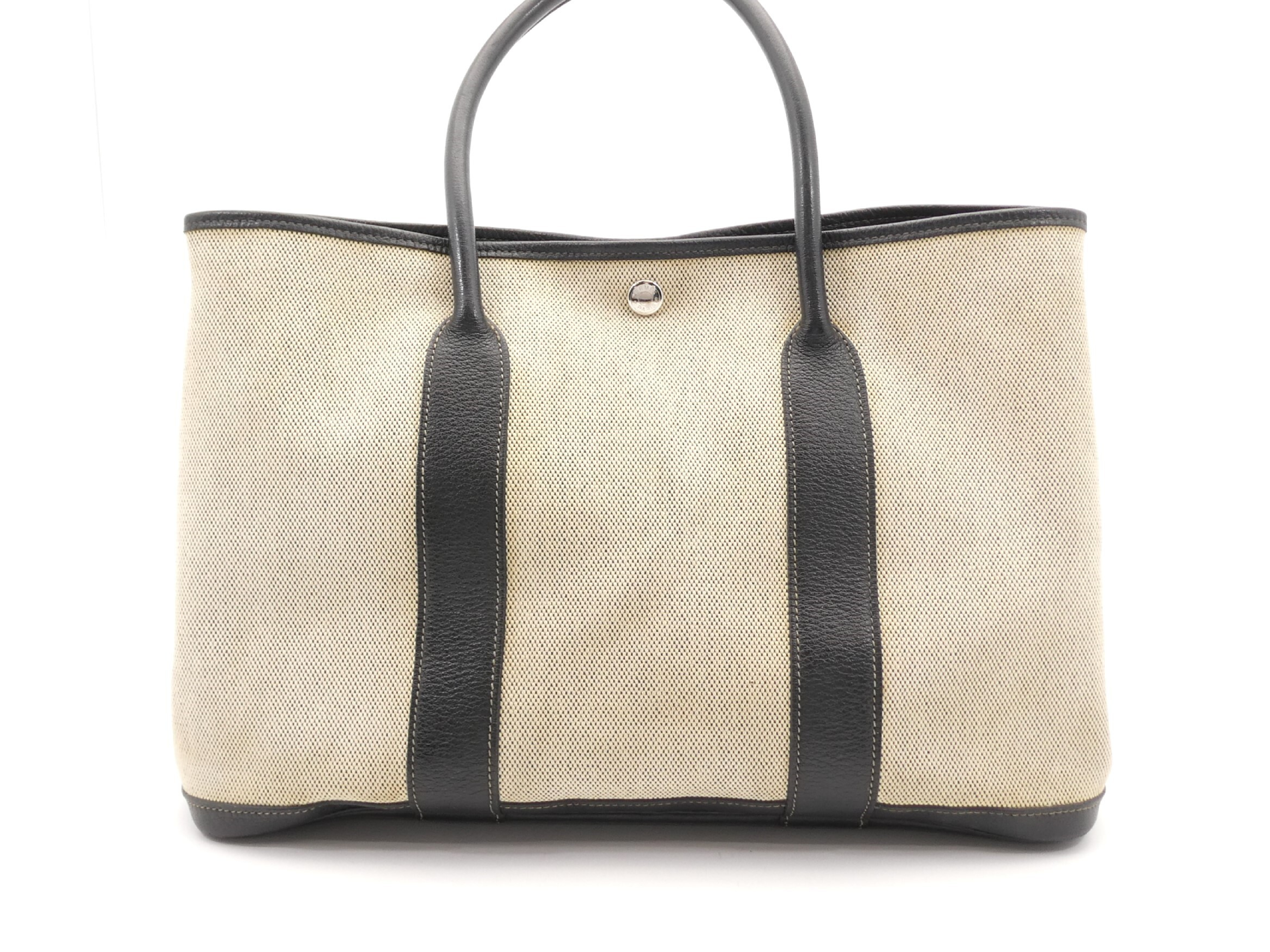 Garden Party J stamp tote bag — view 2