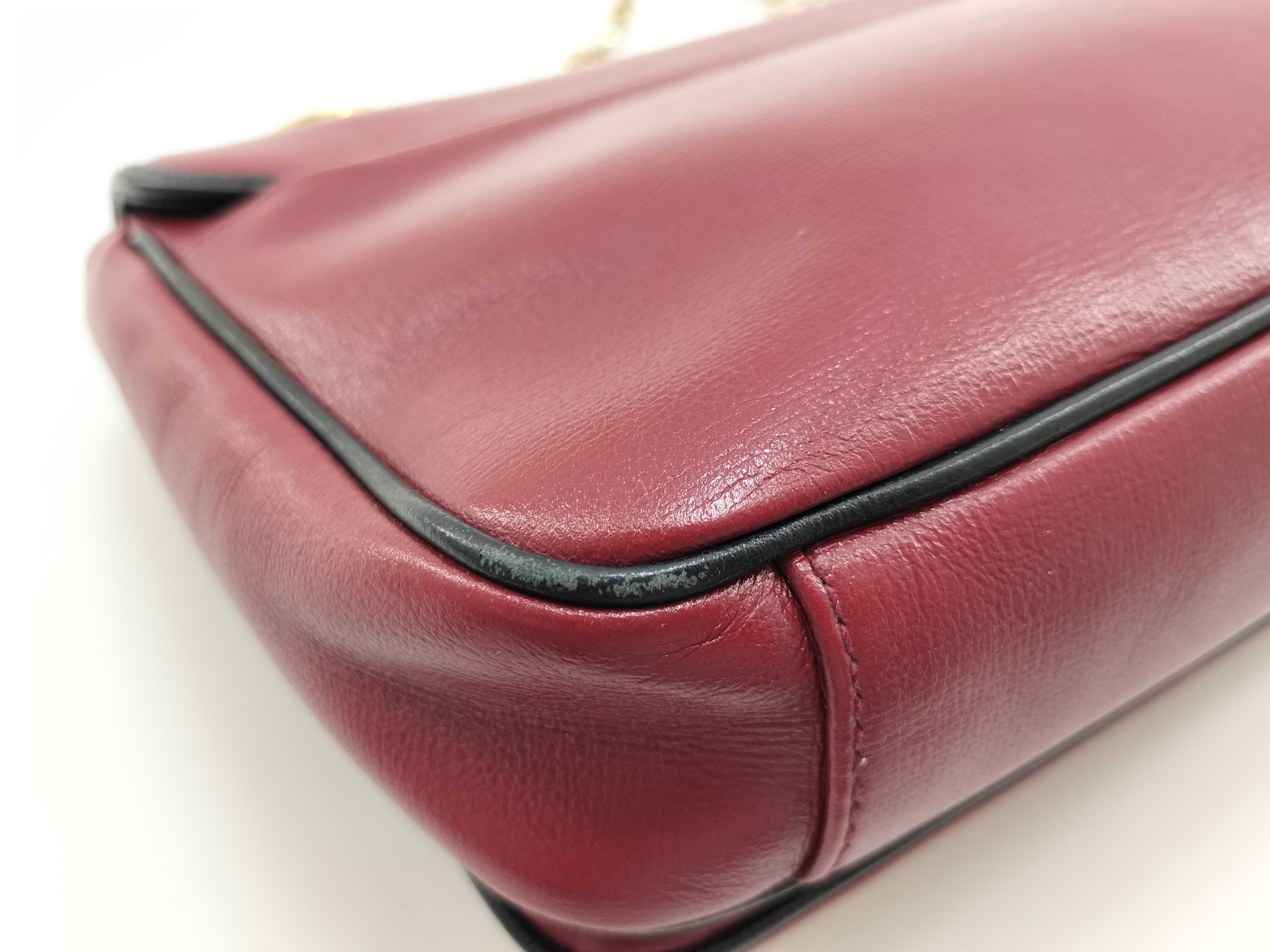 Marina 576421 Red Black Chain Shoulder Bag — view 5