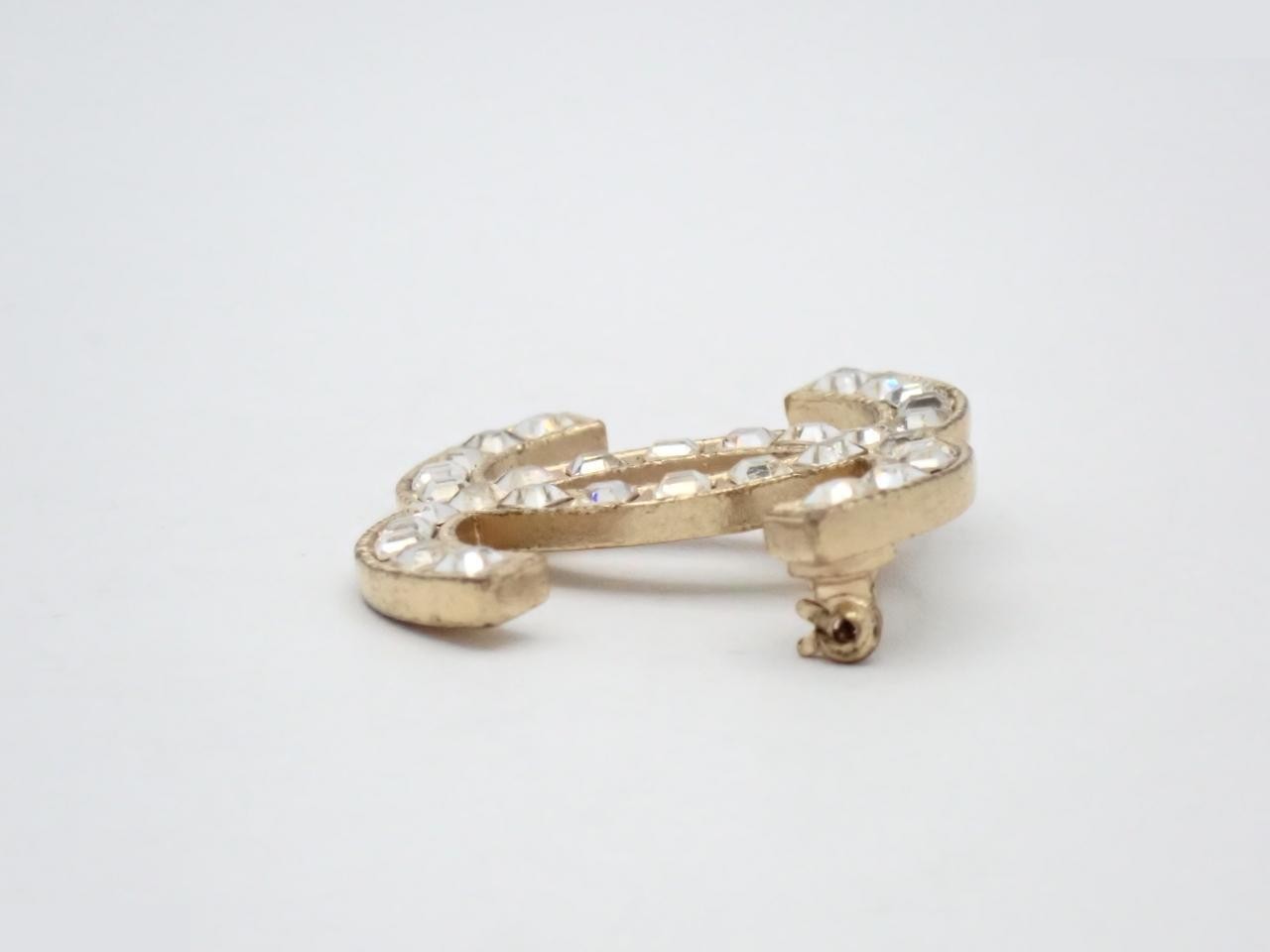 Coco Mark Rhinestone Brooch 09A — view 3
