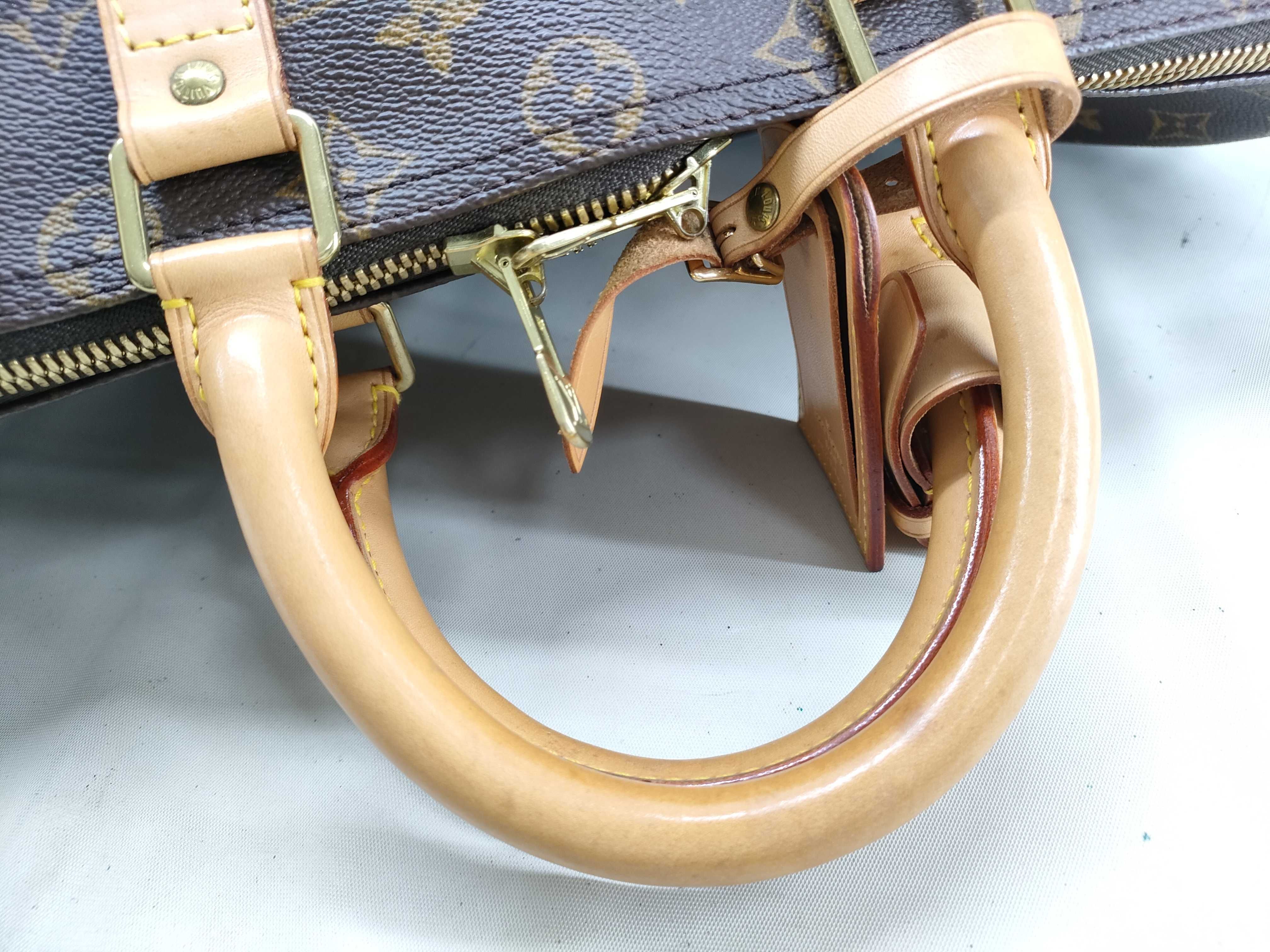 Monogram Keepall Bandoulière 45 M41418 Brown Boston Bag — view 6