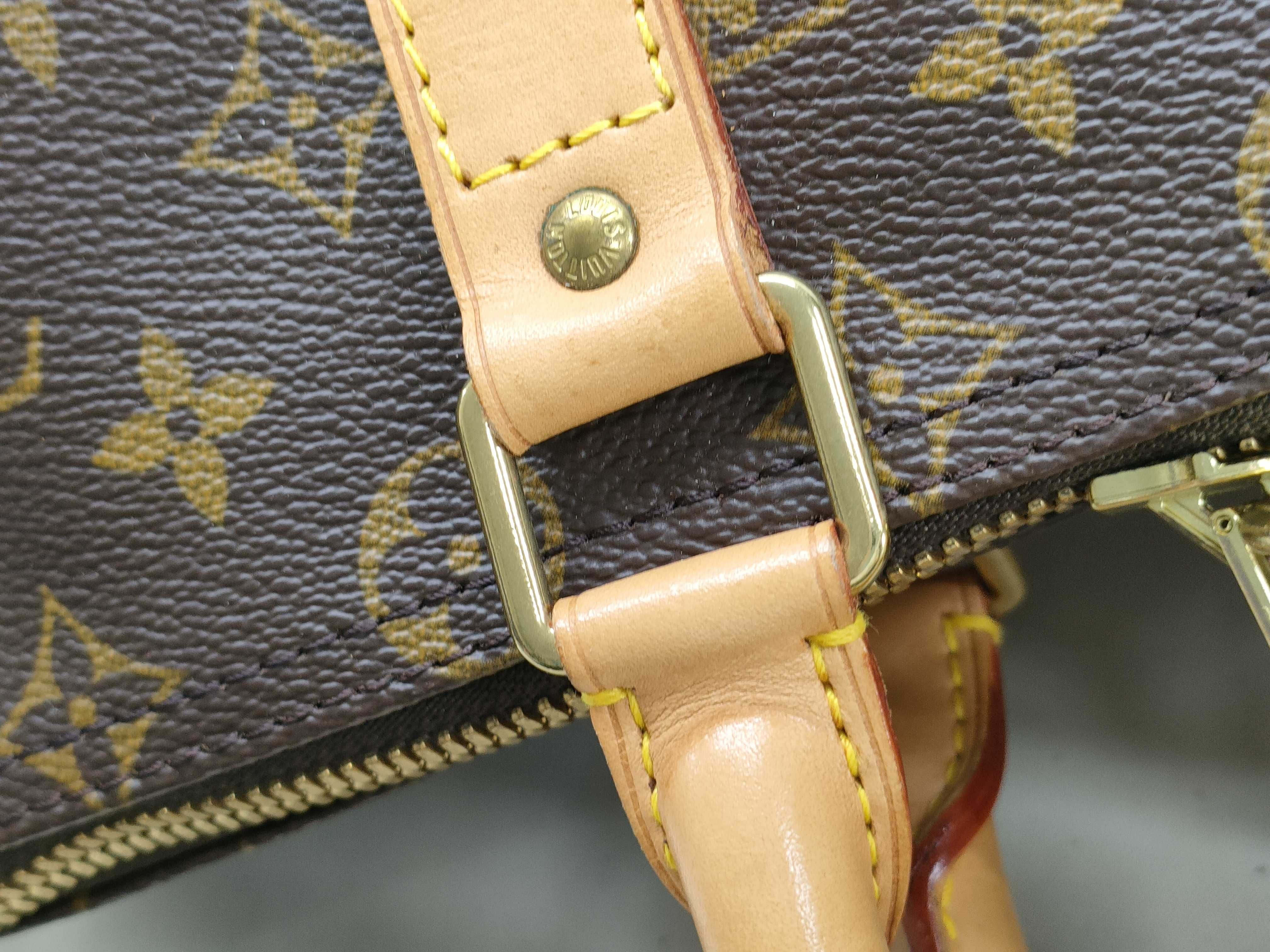 Monogram Keepall Bandoulière 45 M41418 Brown Boston Bag — view 8