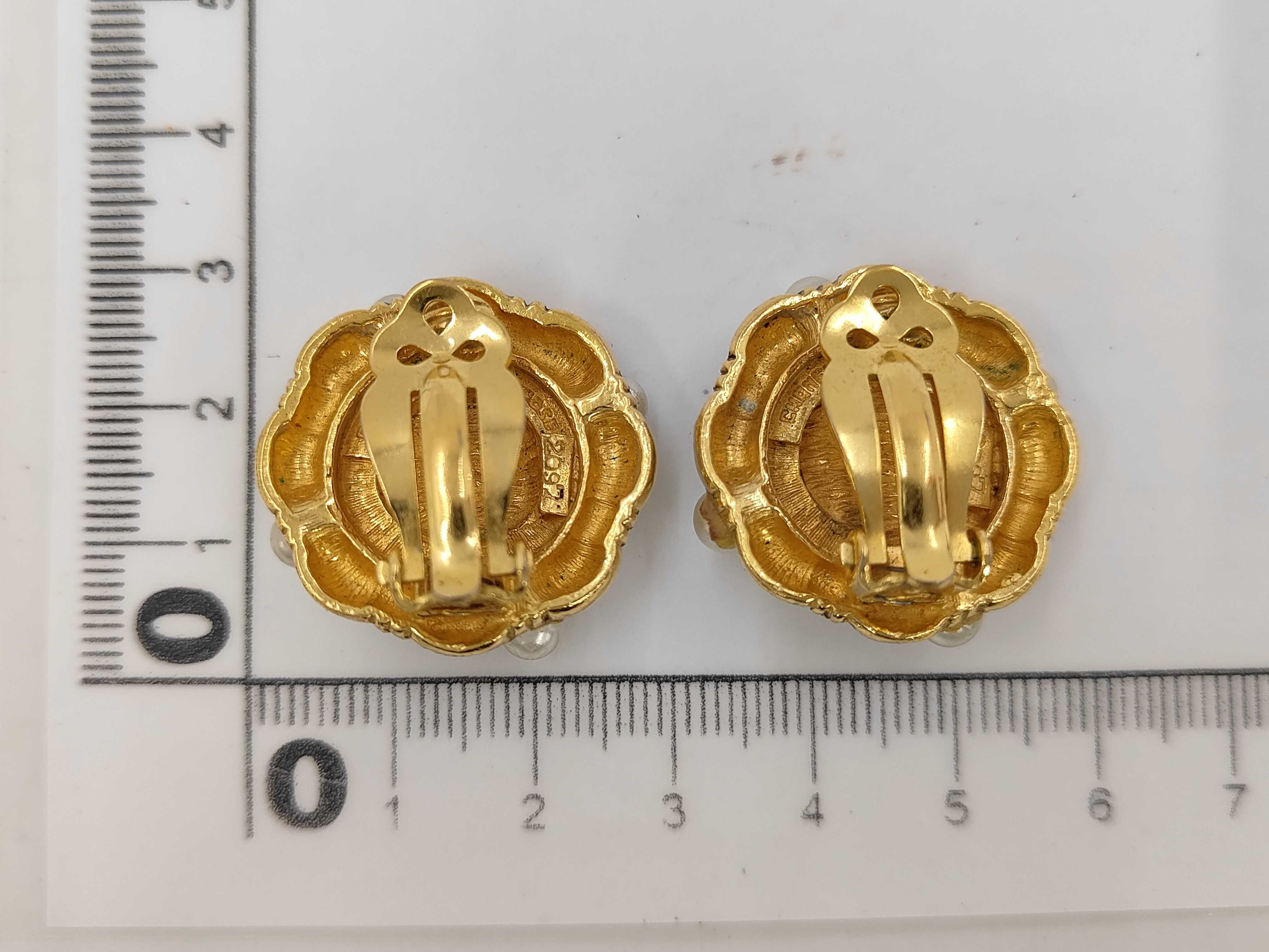 Lion Pearl Earrings — view 2