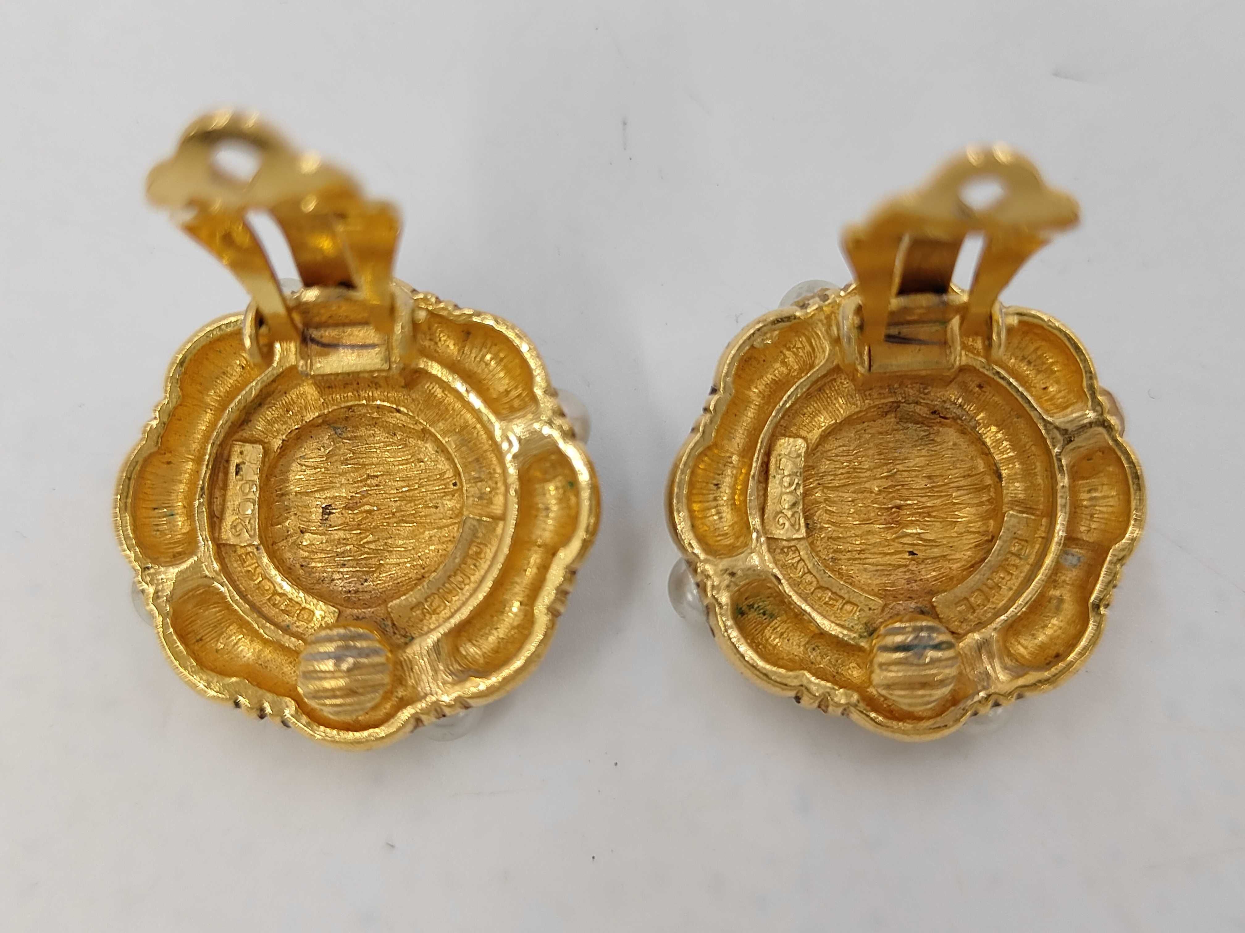 Lion Pearl Earrings — view 4