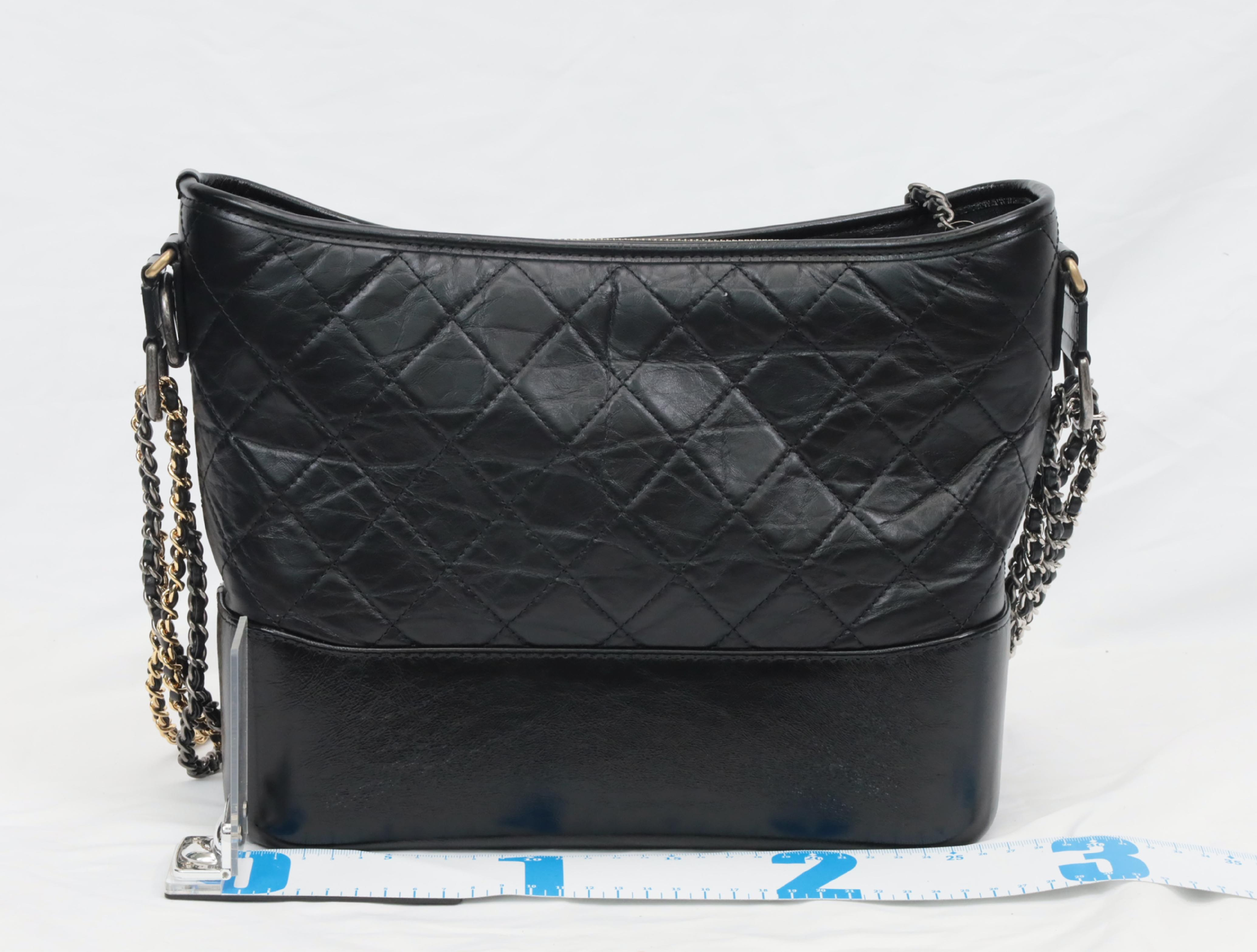 Gabrielle de Chanel Vintage Calfskin Shoulder Bag (Serial Number 25) — view 2