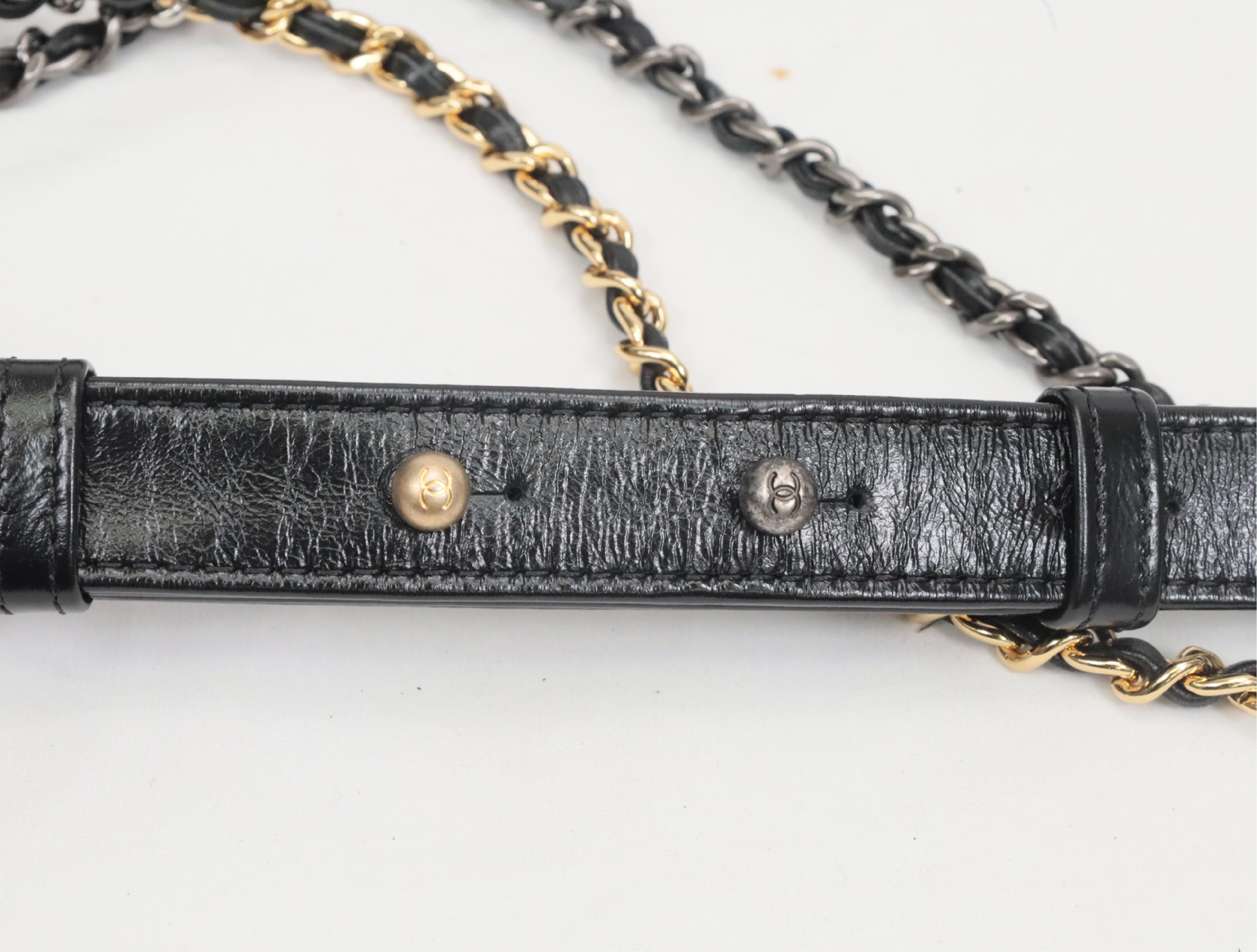 Gabrielle de Chanel Vintage Calfskin Shoulder Bag (Serial Number 25) — view 12