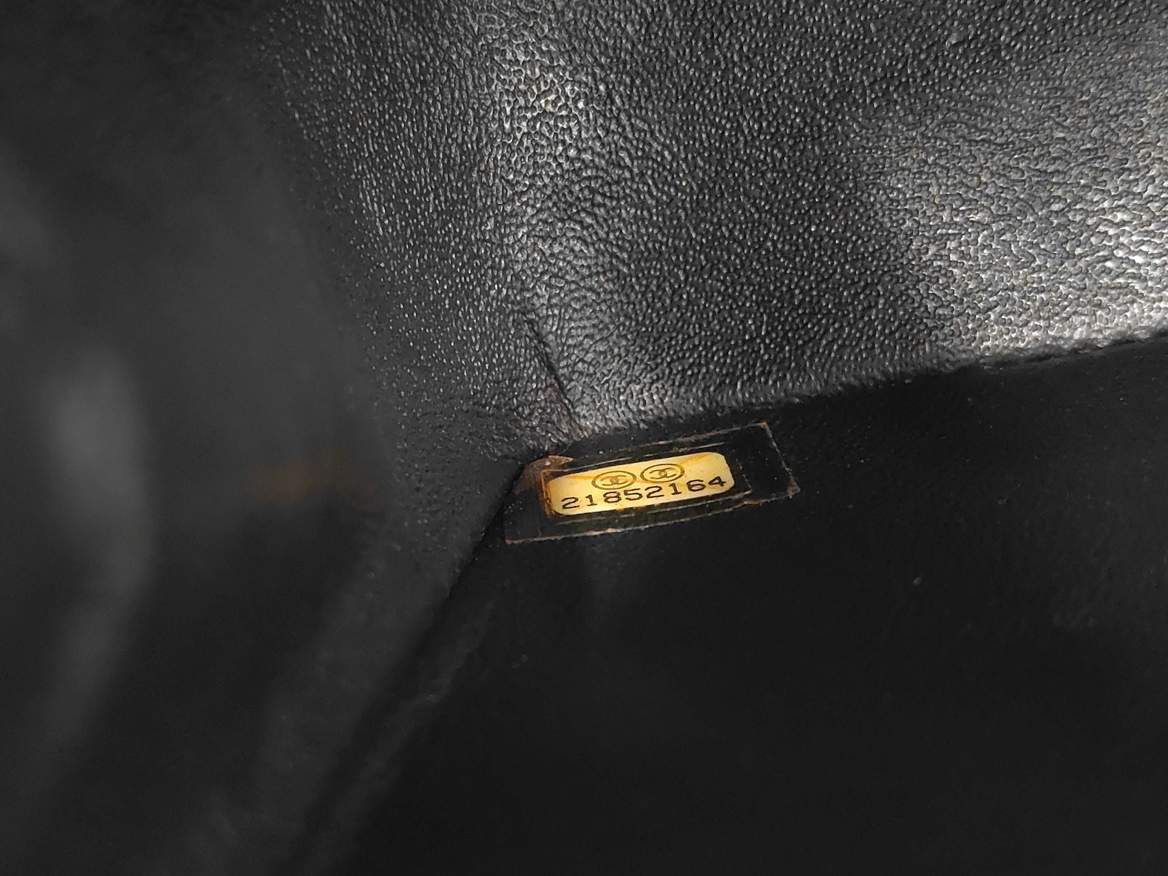 Mini Matelassé Lambskin Chain Shoulder Bag (Black) — view 12