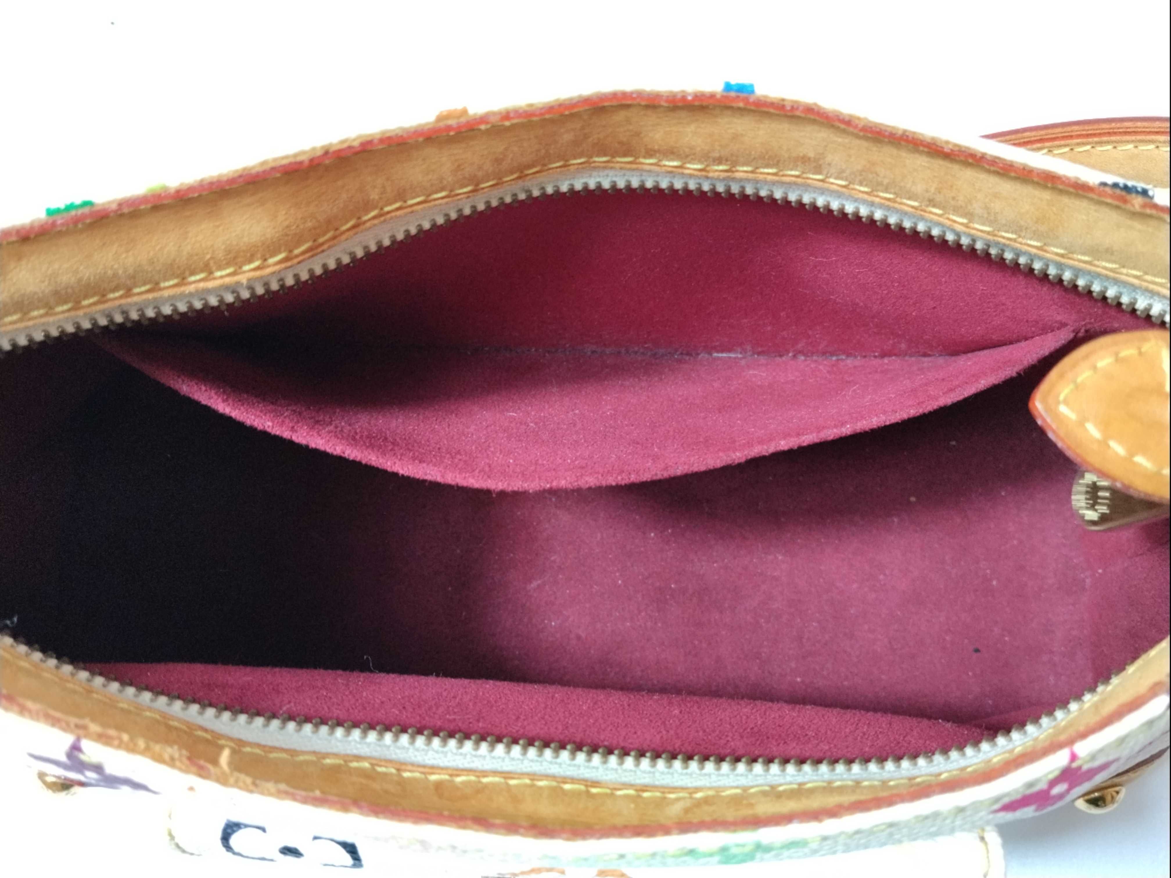 Monogram Multicolor M40098 Eliza Blanc Handbag — view 12